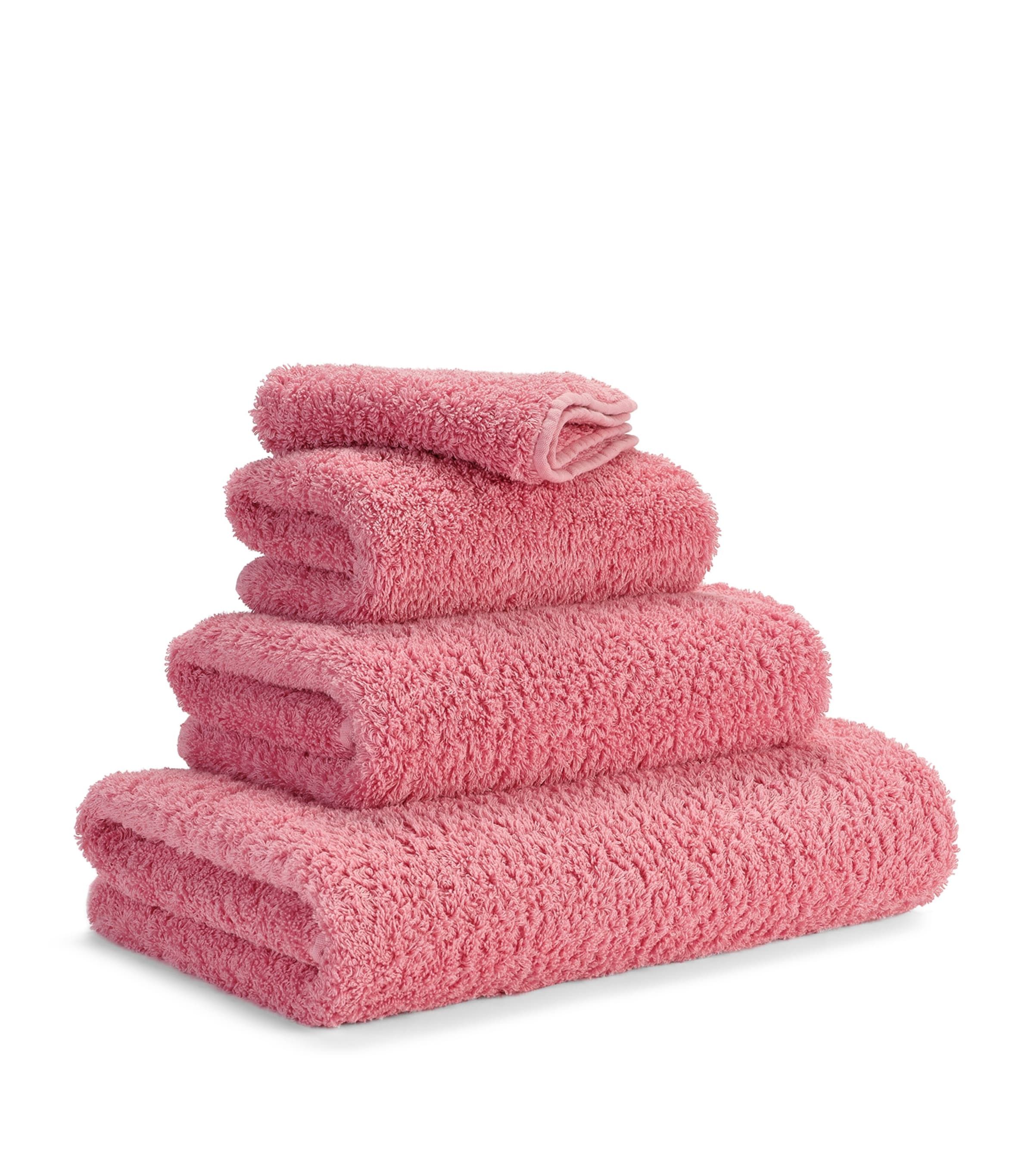Abyss & Habidecor Super Pile Bath Sheet (105cm x 180cm) Flamingo Image 2