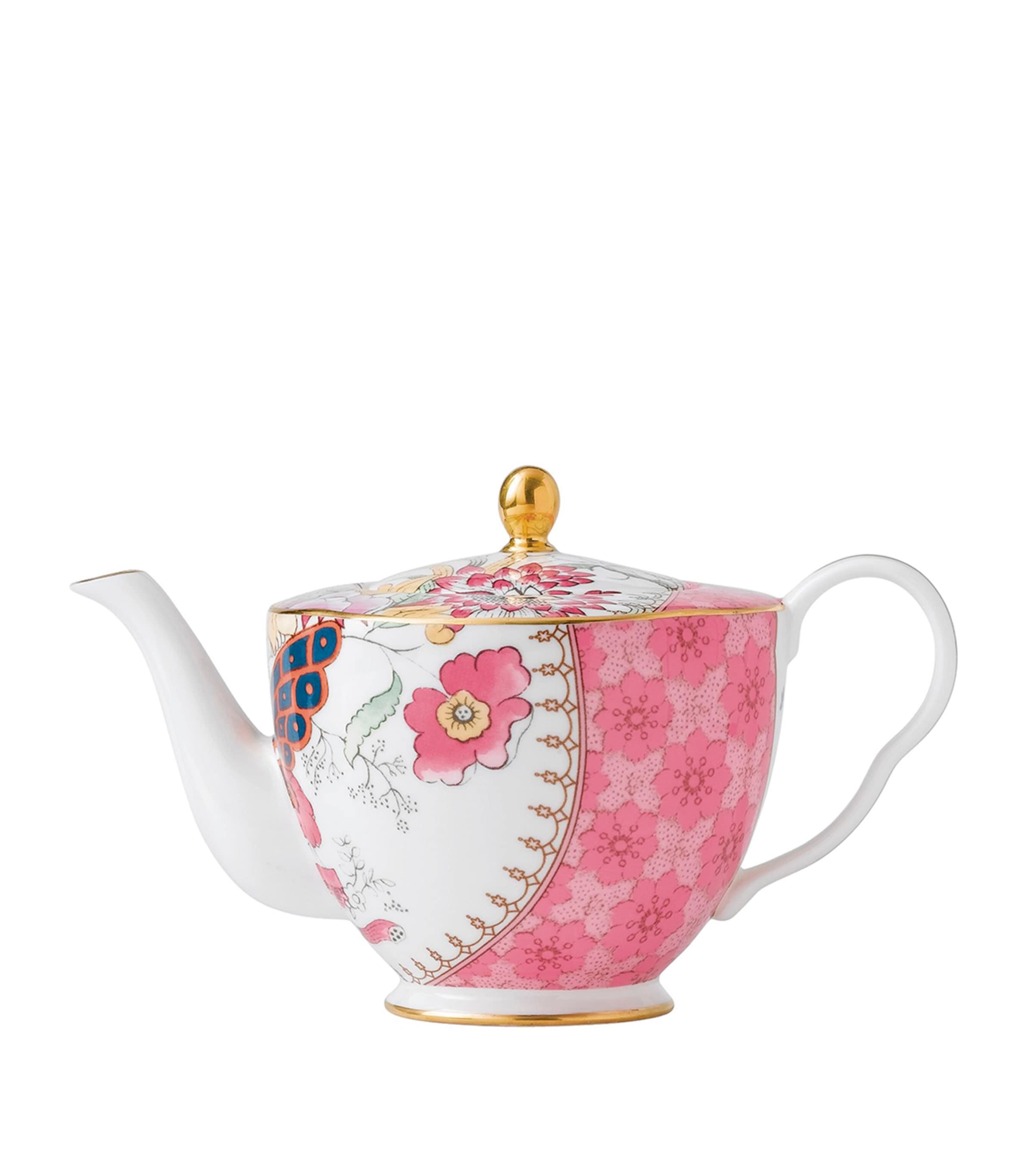 Wedgwood Butterfly Bloom Teapot (400ml) | Dining | Tableware | Teapots | Designers | Wedgwood | Outdoor Entertaining