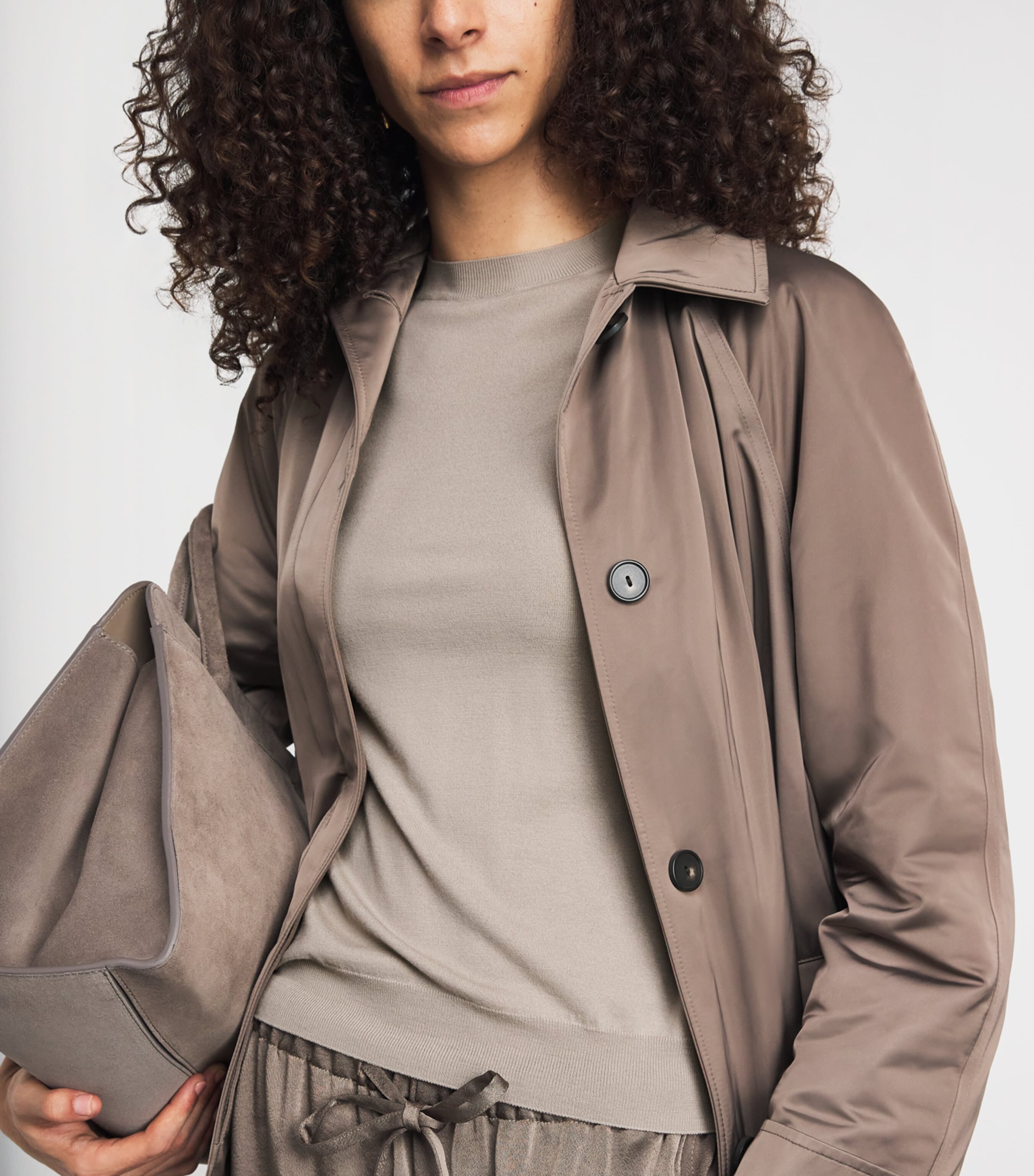 Colombo Womens Cashmere Sweater Beige Image 3