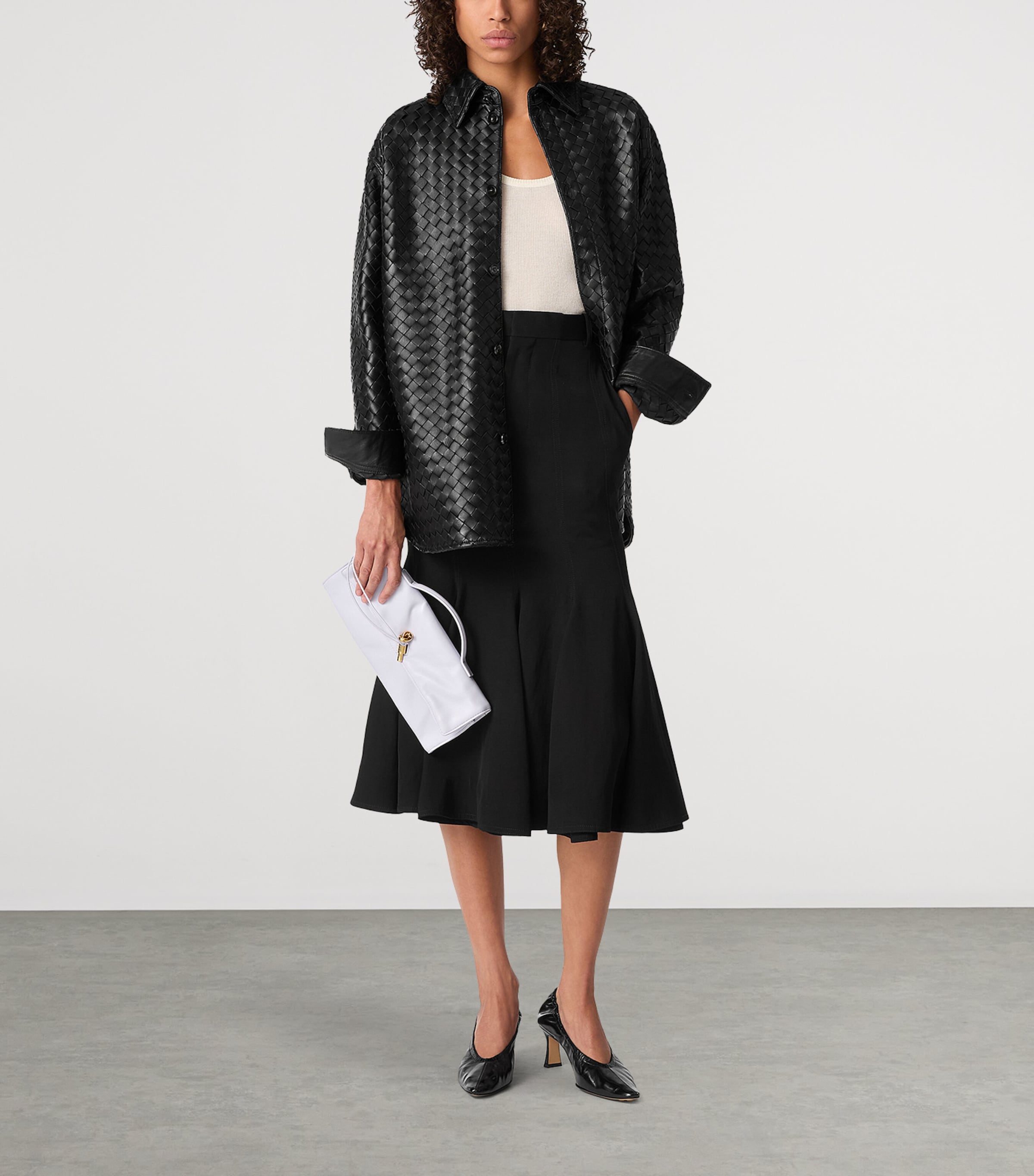 Leather Andiamo Clutch Bag 5310 Image 2