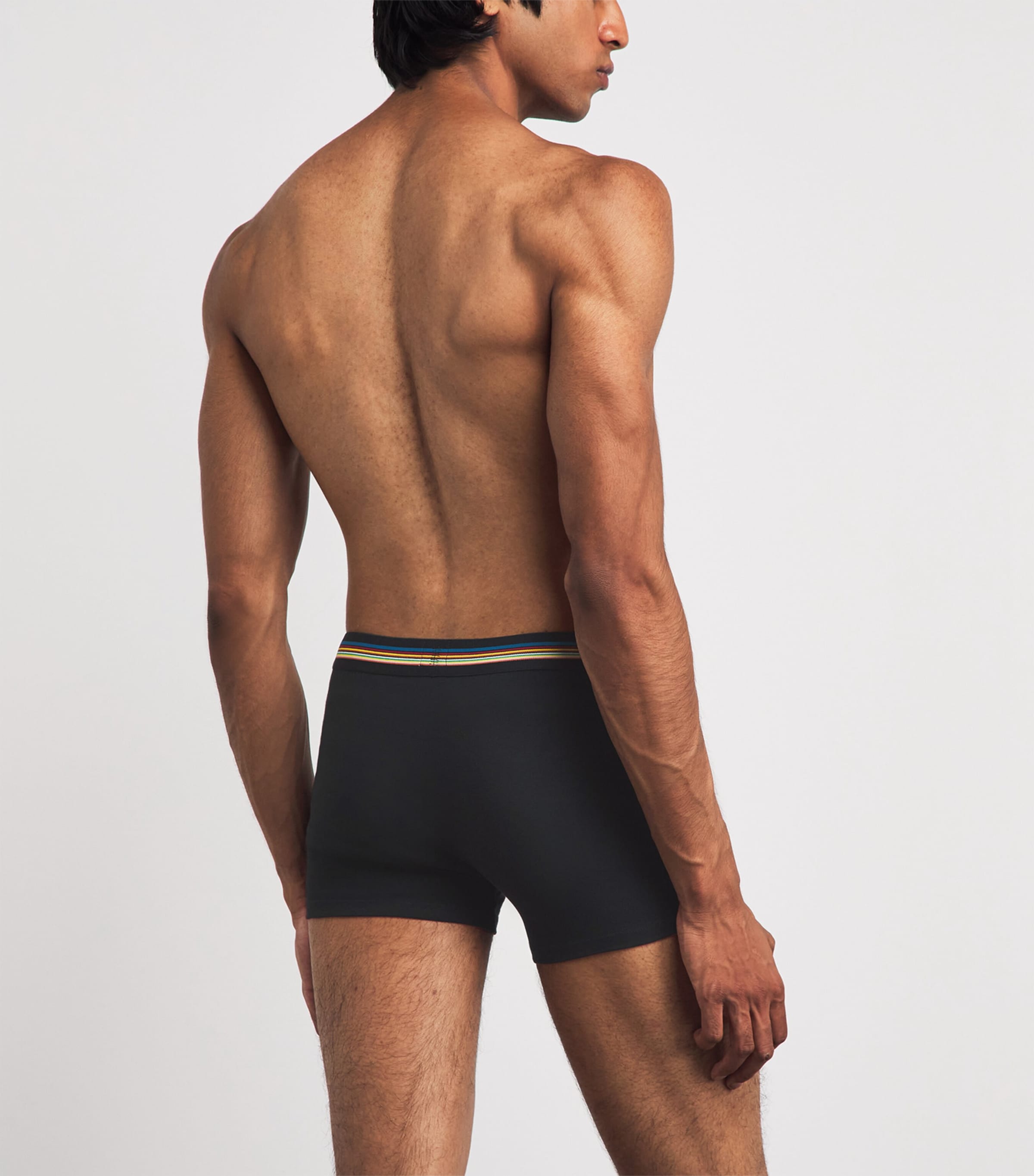 Paul Smith Mens Stretch-Organic Cotton Trunks (Pack of 3) Plate Image 3