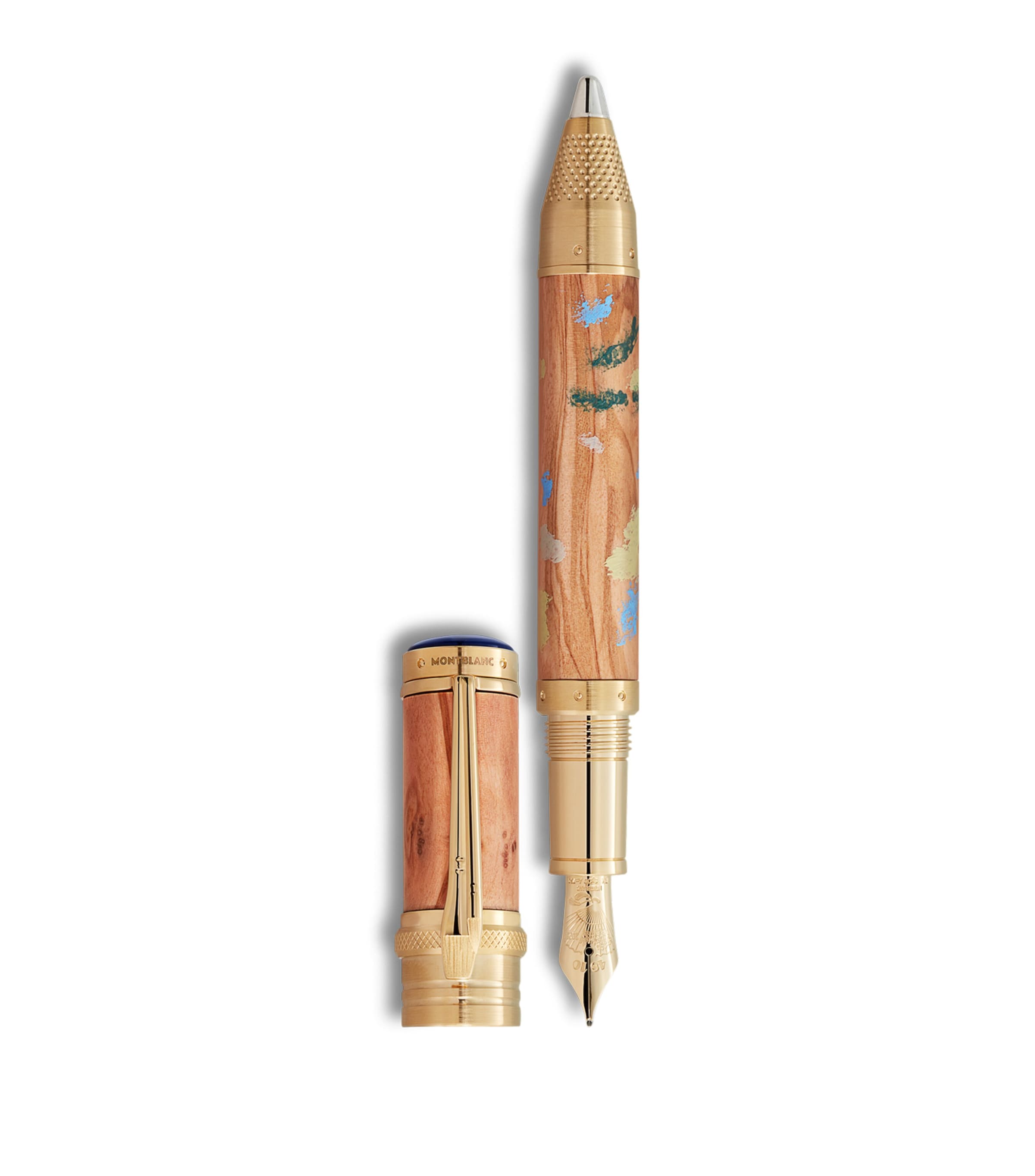 Montblanc Masters Of Art Homage To Pierre Auguste Renoir 4810 Fountain Pen In Neutral