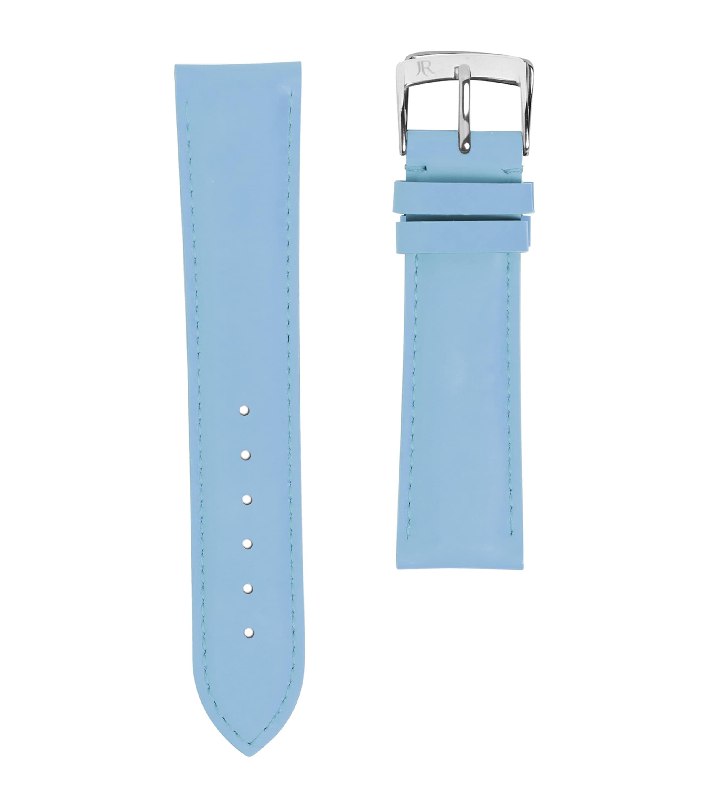 Jean Rousseau Classic Rubber 5.0 Watch Strap In Blue