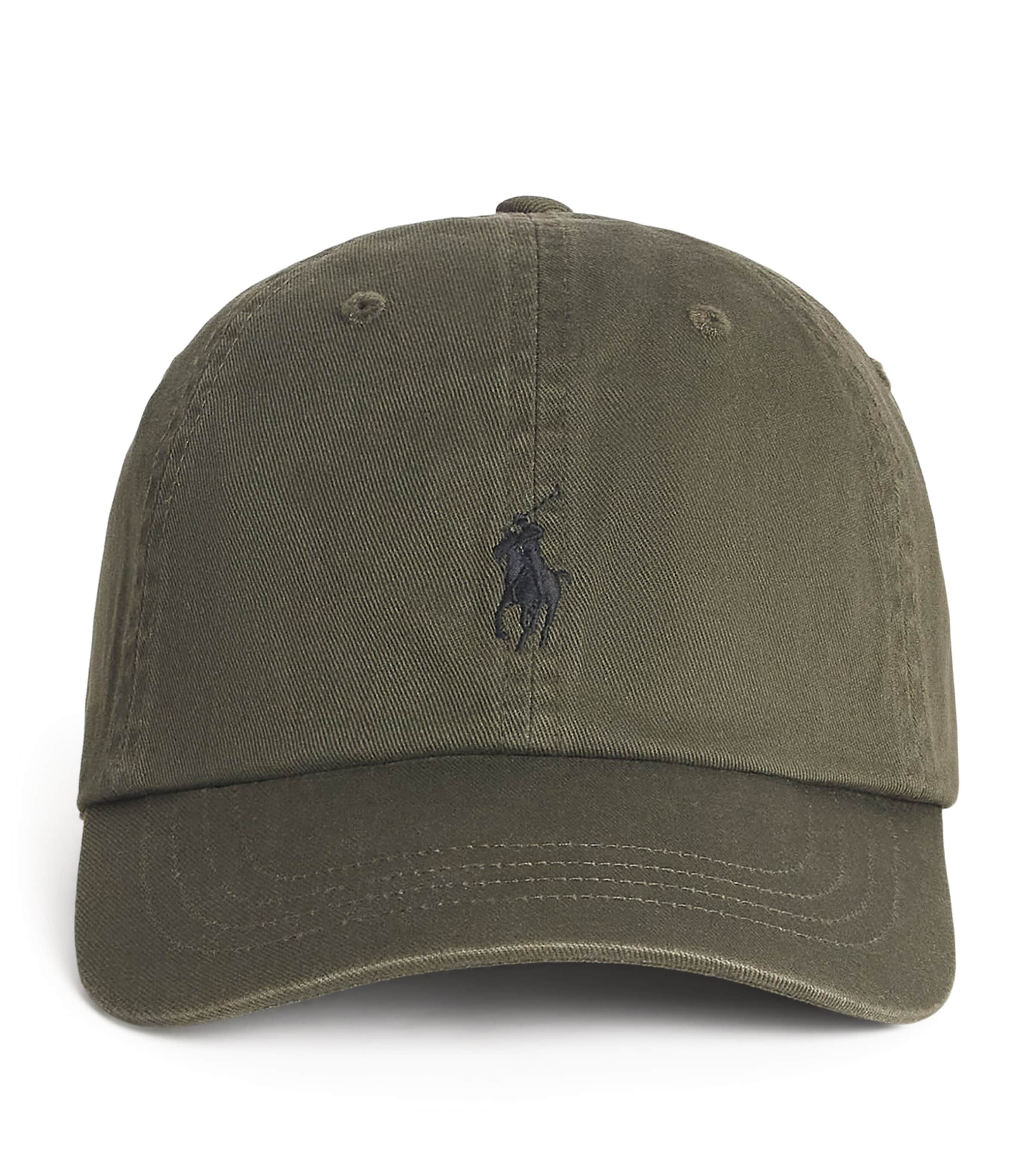 Polo Ralph Lauren Cotton Baseball Cap In Green