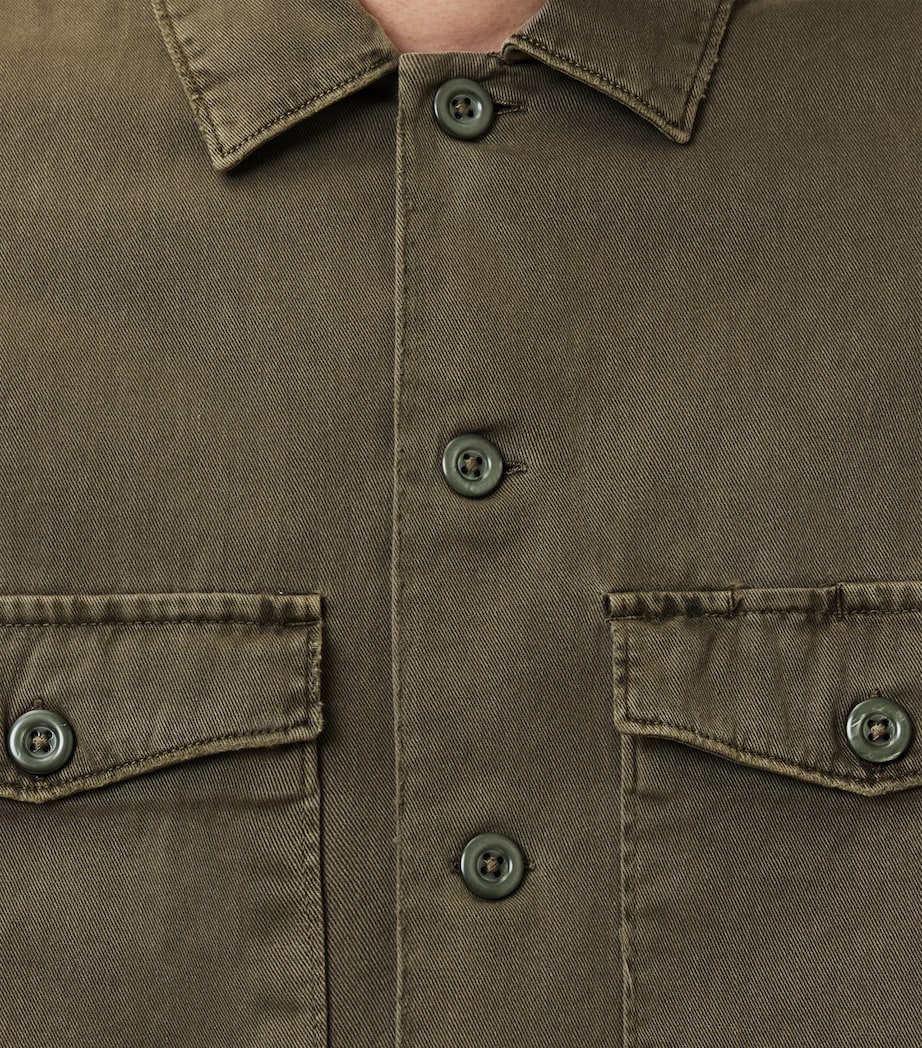 Cotton Spotter Overshirt CARGO GREEN Image 9
