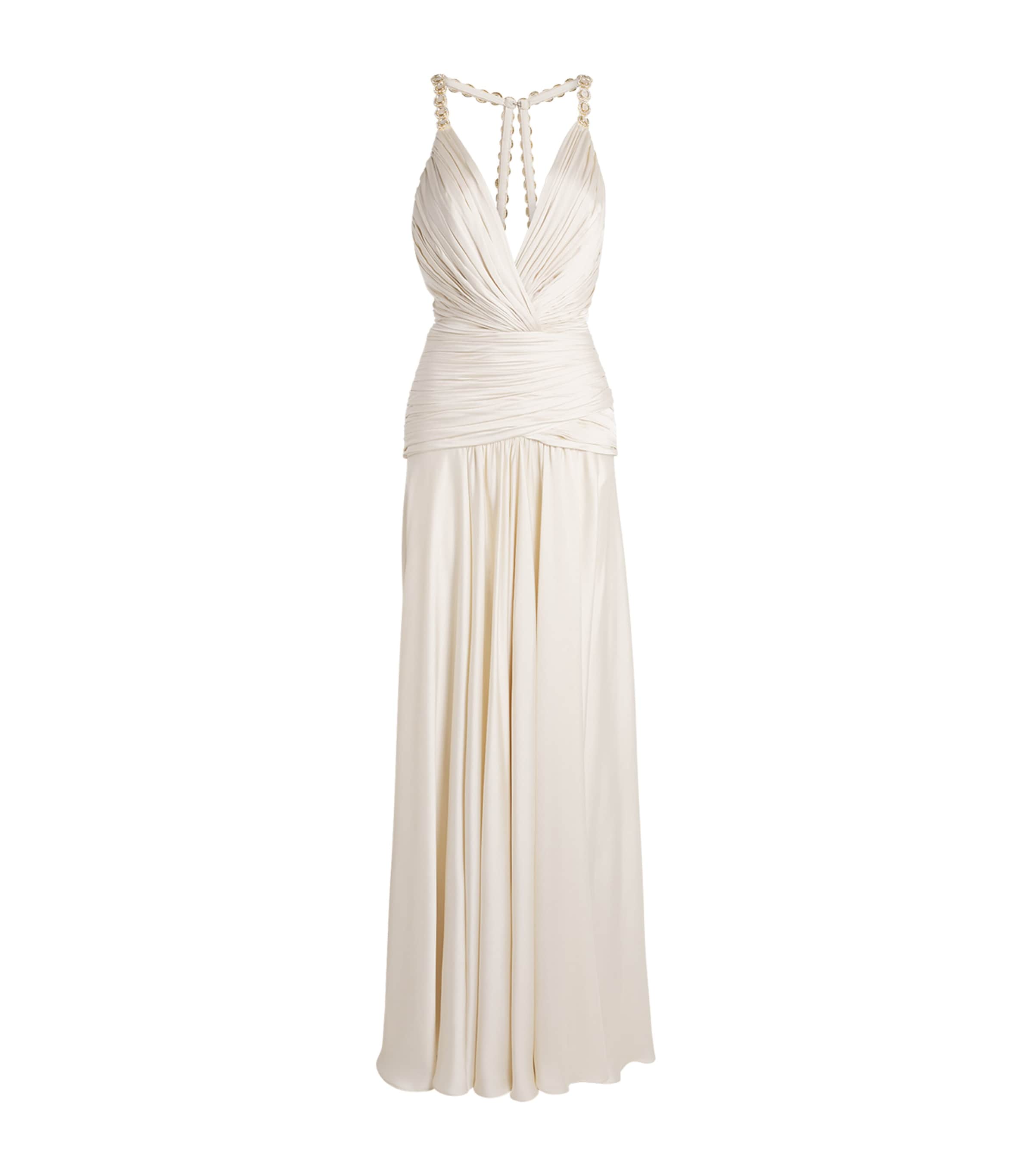 Silk Beaded Gown 130905 BIRCH Image 1