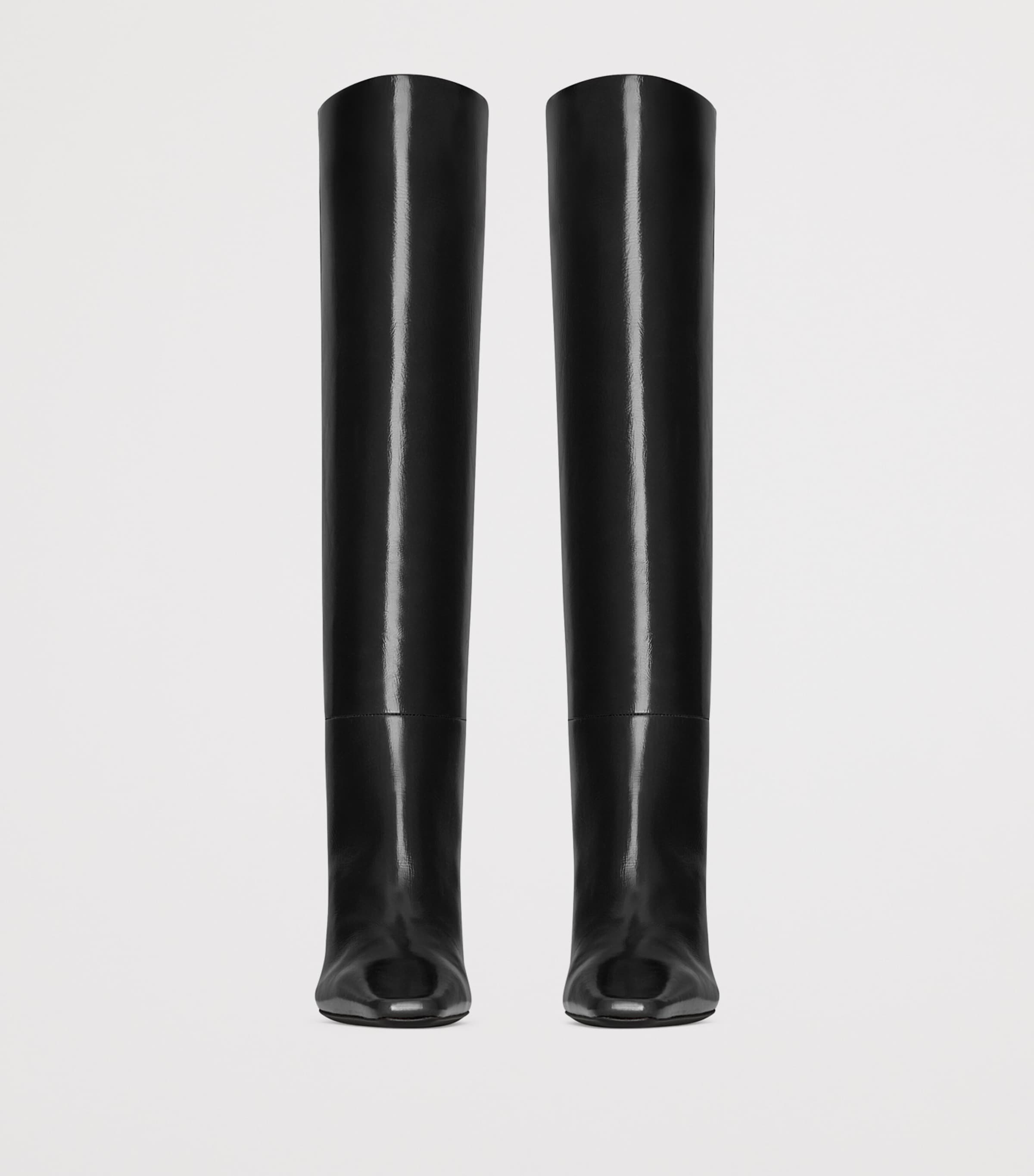 Patent Leather Jill Knee-High Boots 75 1000 Image 2