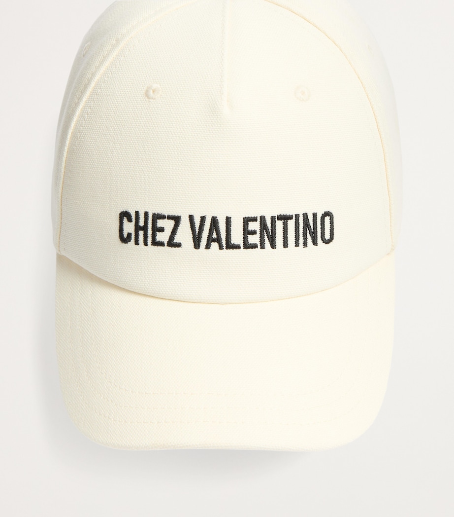 Cotton Chez Valentino Baseball Cap 0AN Image 2