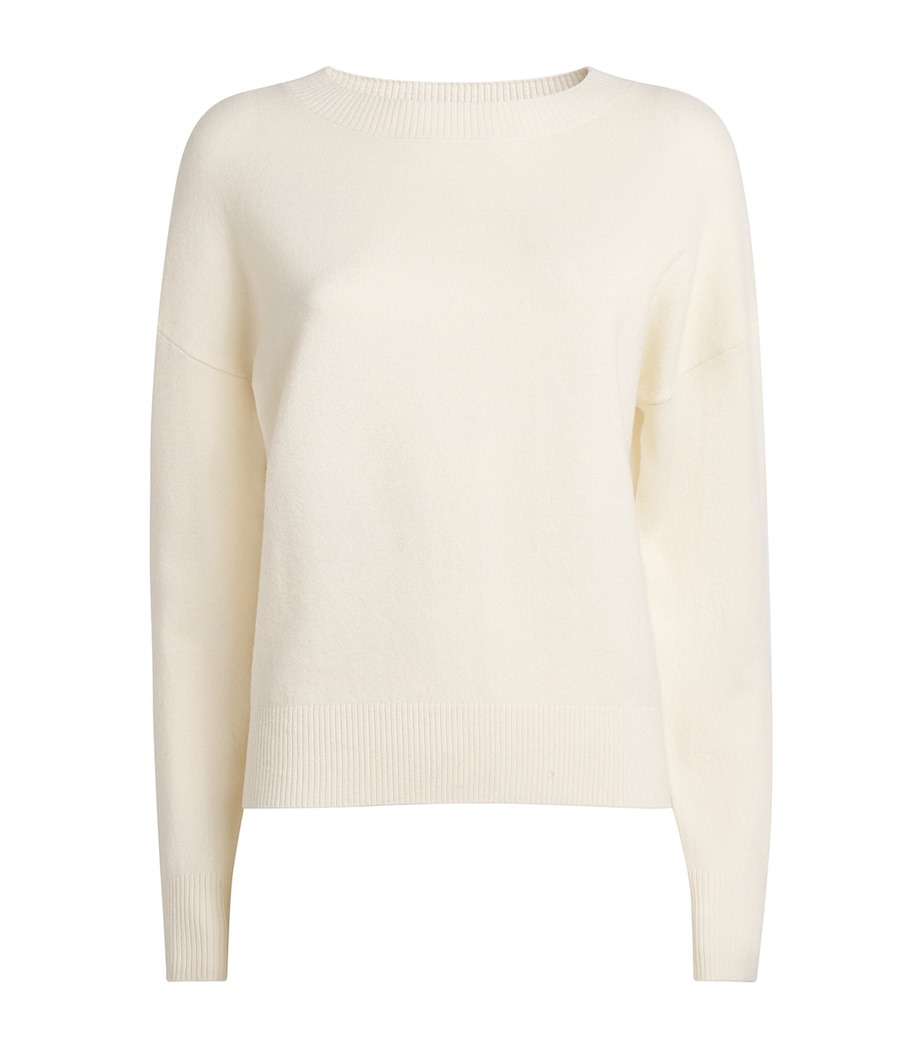 Yves Salomon Womens Wool-Blend Sweater Image 1