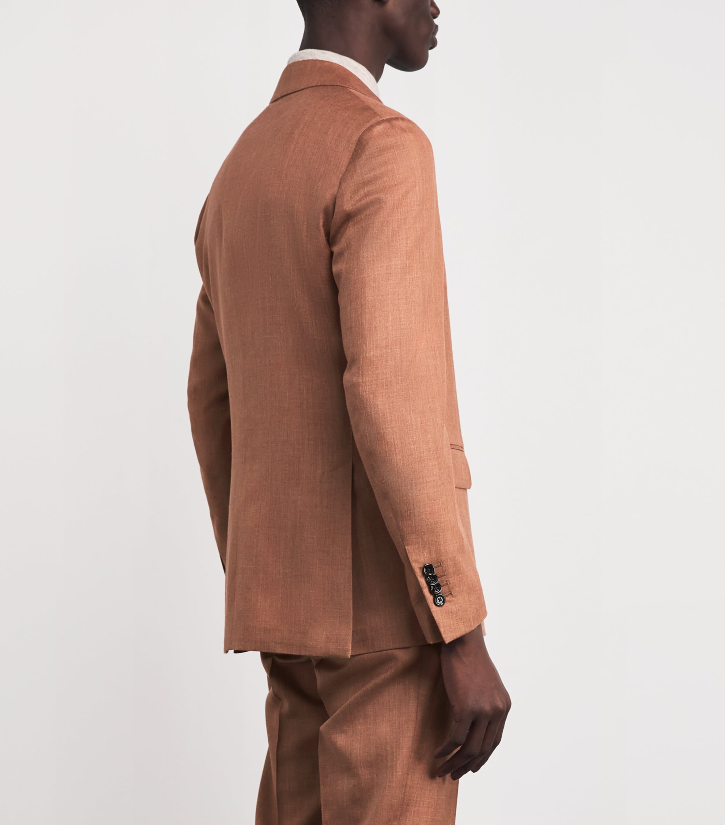 Wool Blazer 430 RUST Image 4