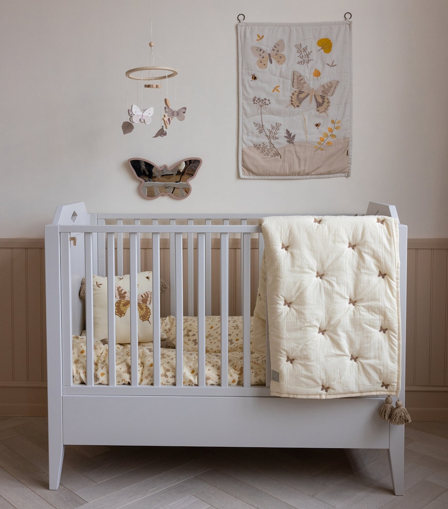 Embroidered Butterfly Blanket BUTTERFLY Image 4