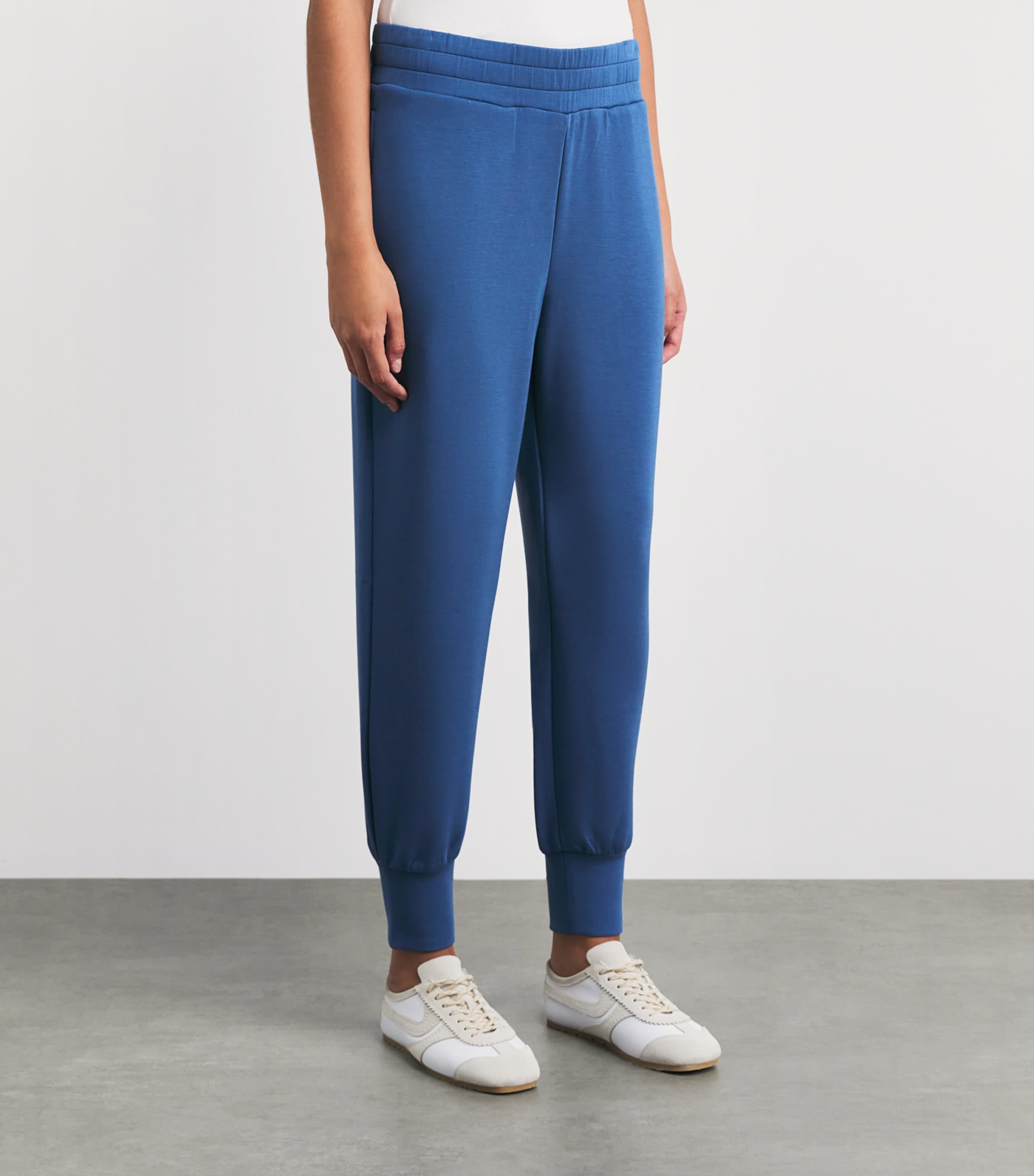 Varley Womens The Slim Cuff Sweatpants Bijou Blue Image 4