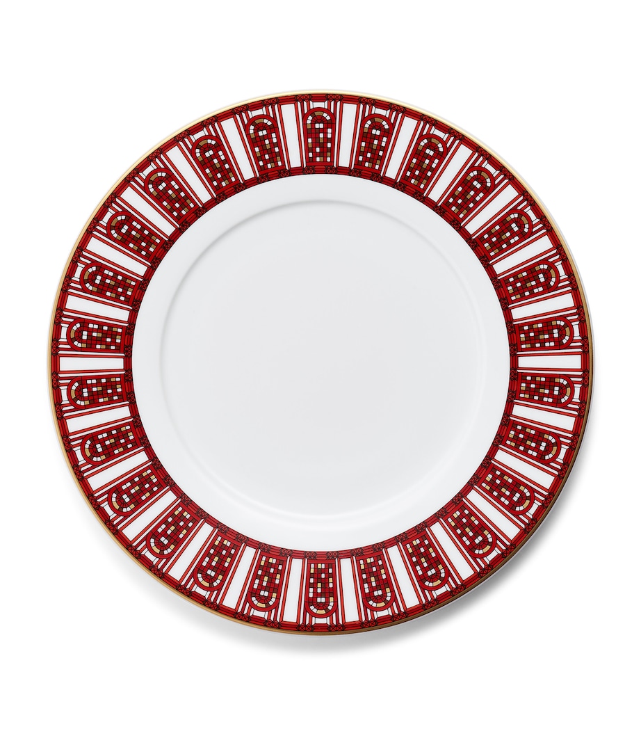 Set of 2 Arcadia Red Dessert Plates (21cm) CLEAR Image 1