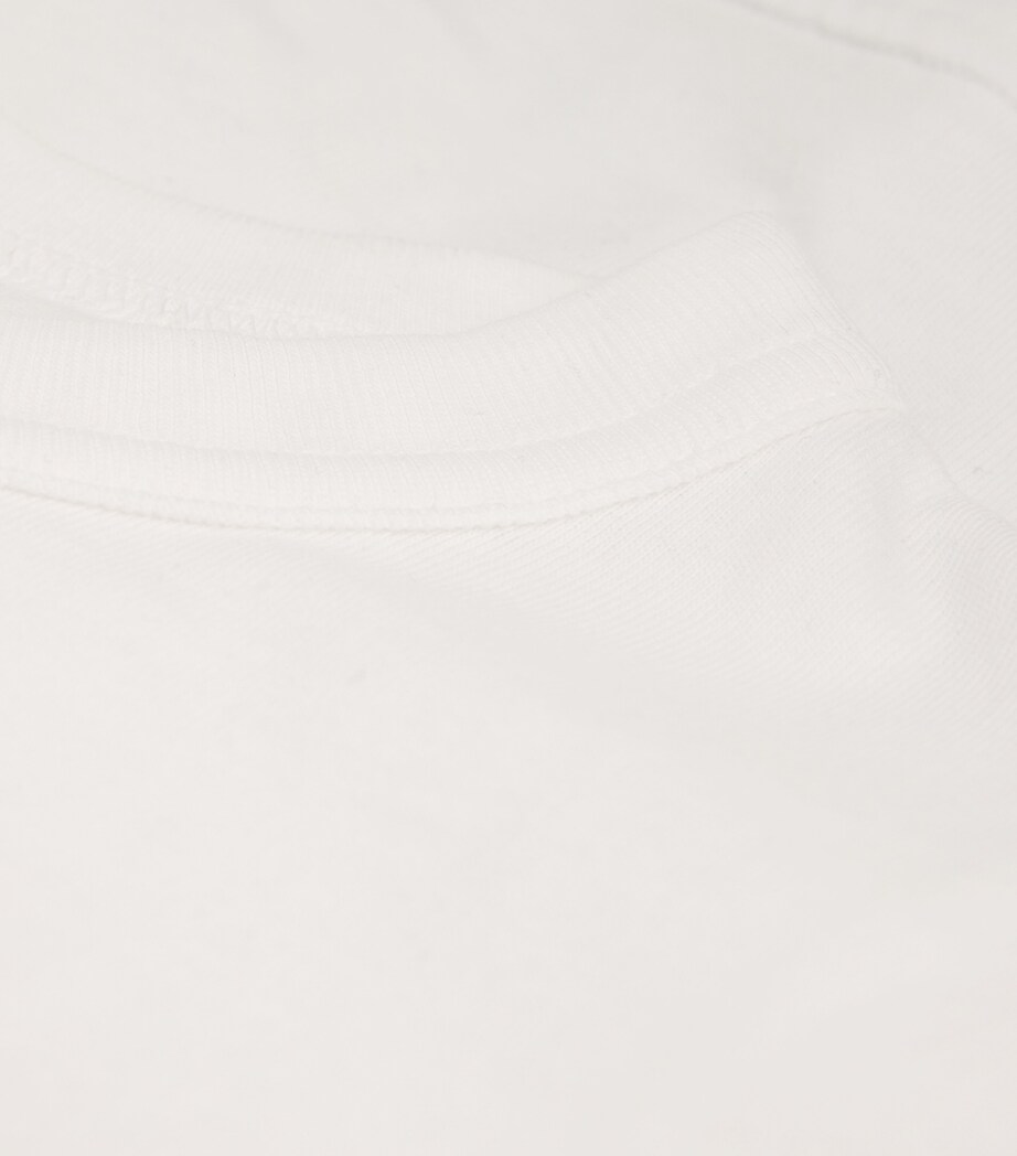 Organic Cotton Boxy T-Shirt WHITE Image 5