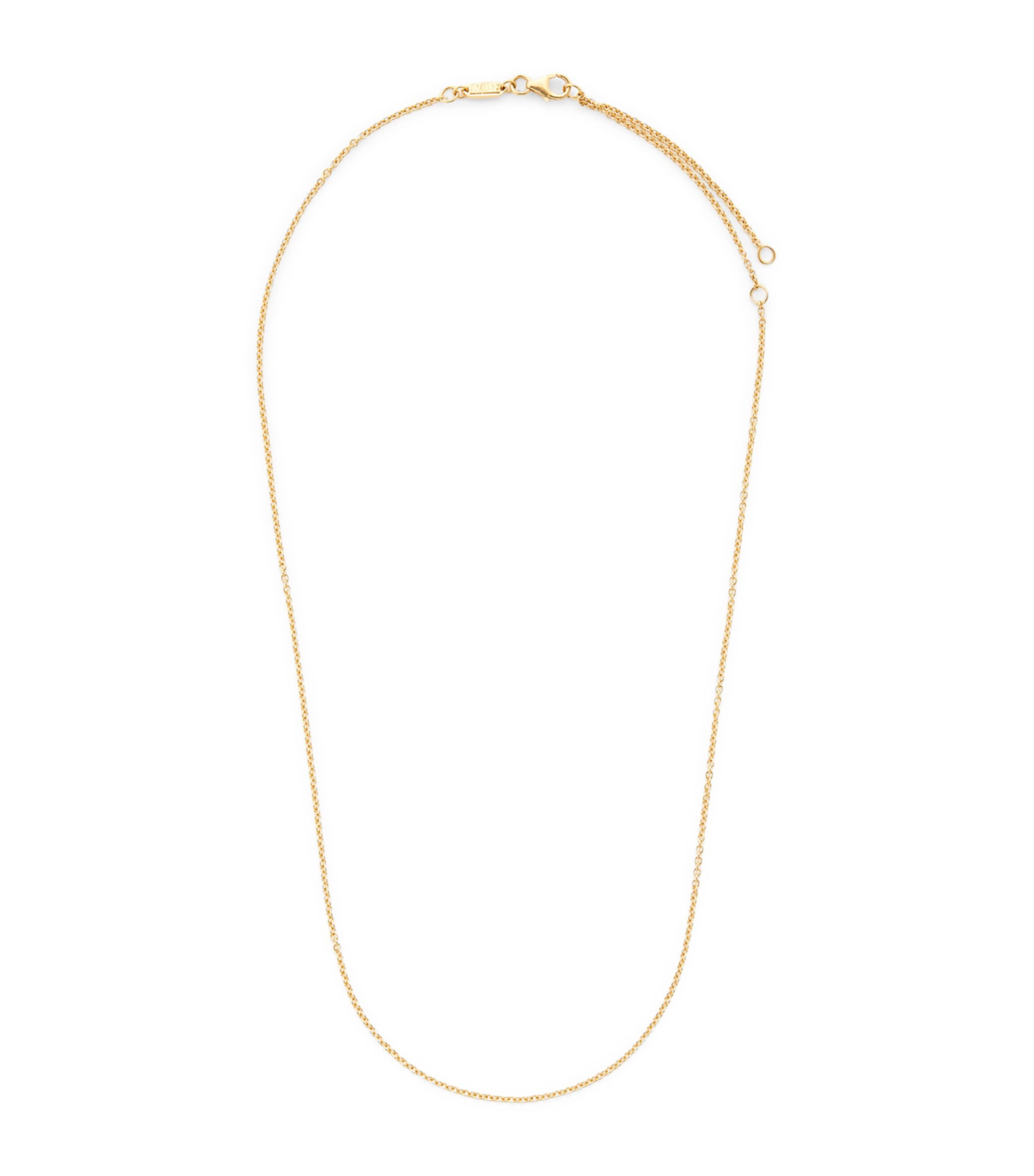 Azlee Yellow Gold Thin Cable Chain