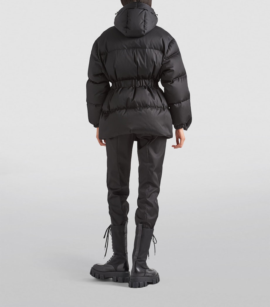 Hooded Re-Nylon Puffer Jacket F0002 Image 4