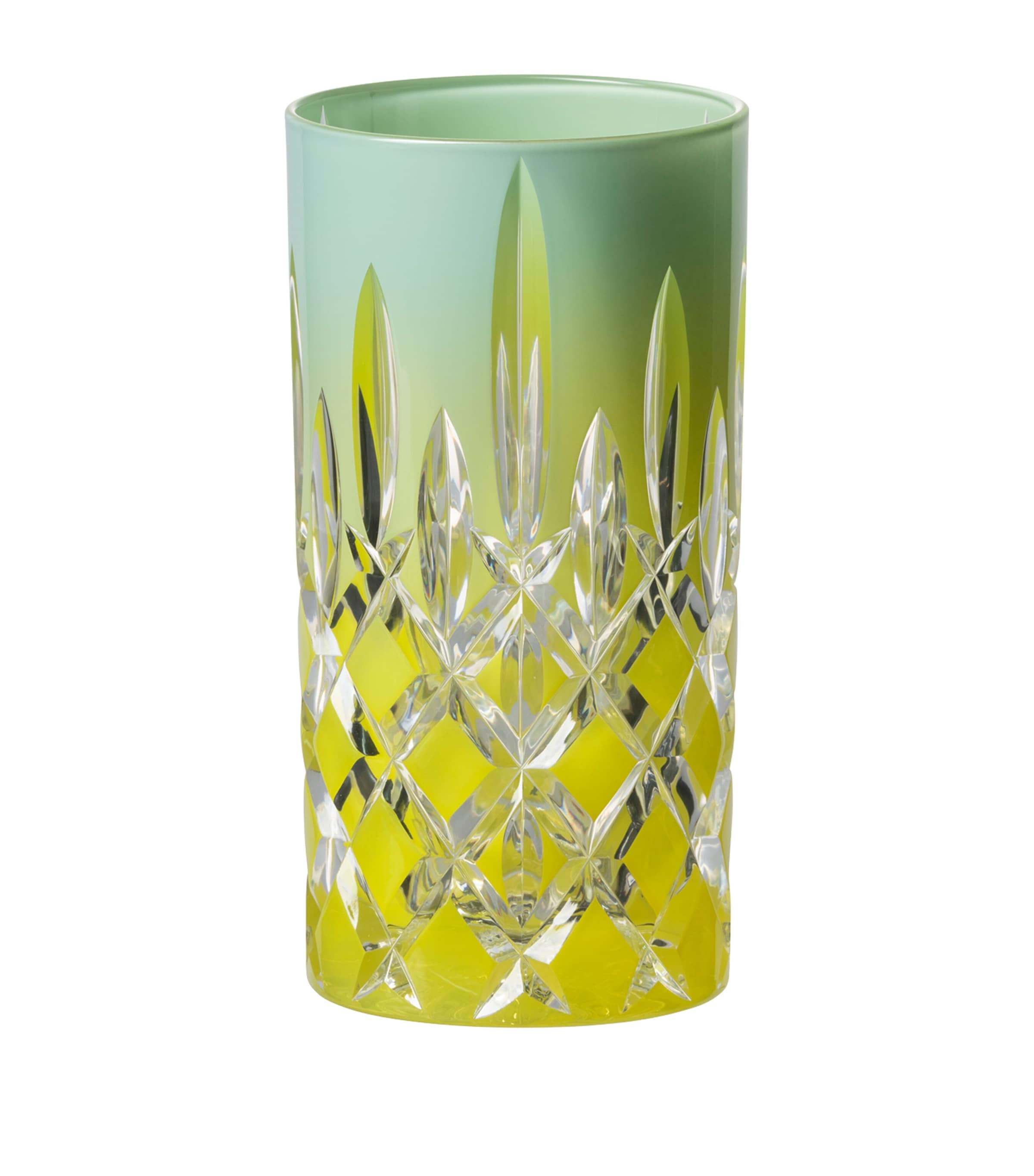 Crystal Laudon Highball Glass (395ml) TURQUOISE/YELLOW Image 1