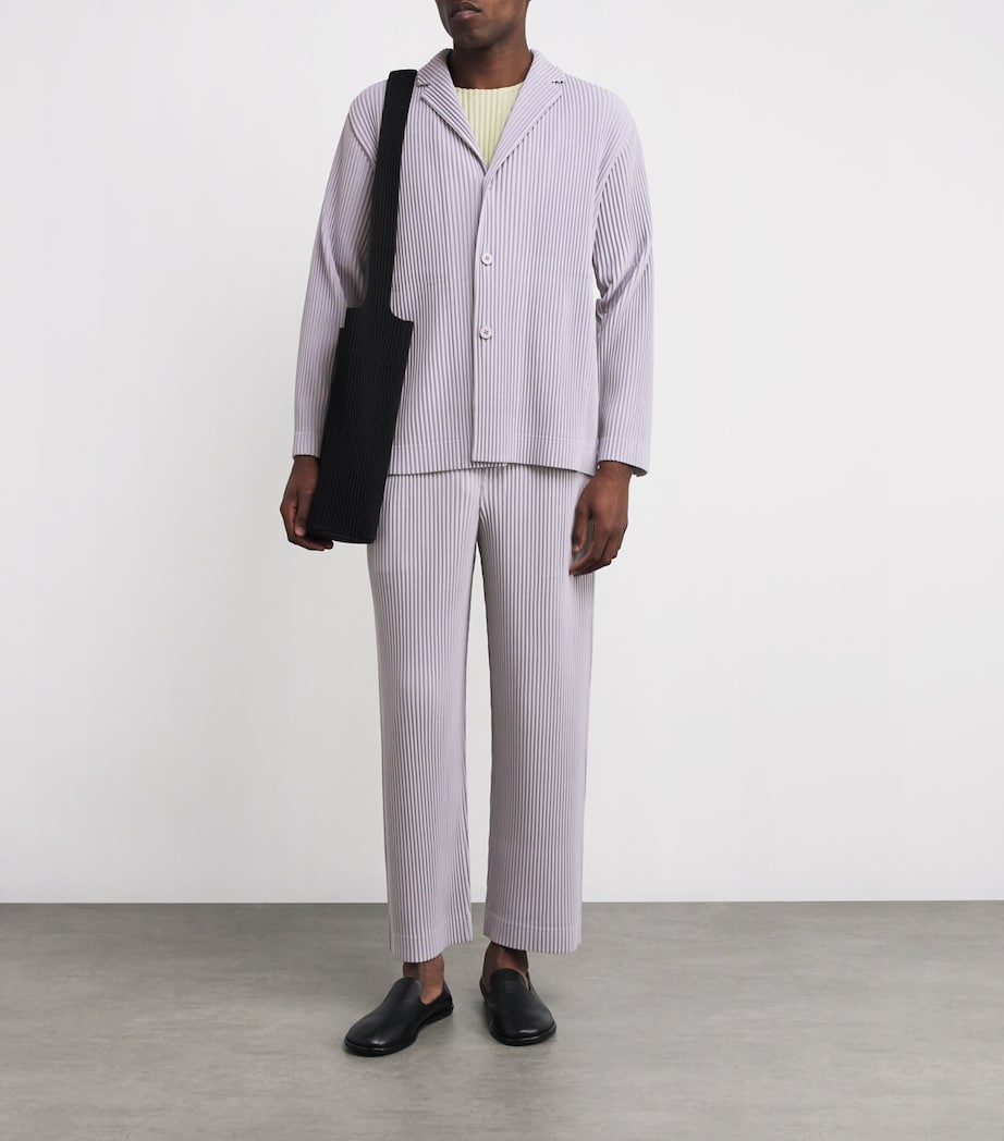 Pleated Blazer 18-CLOUD GRAY Image 2