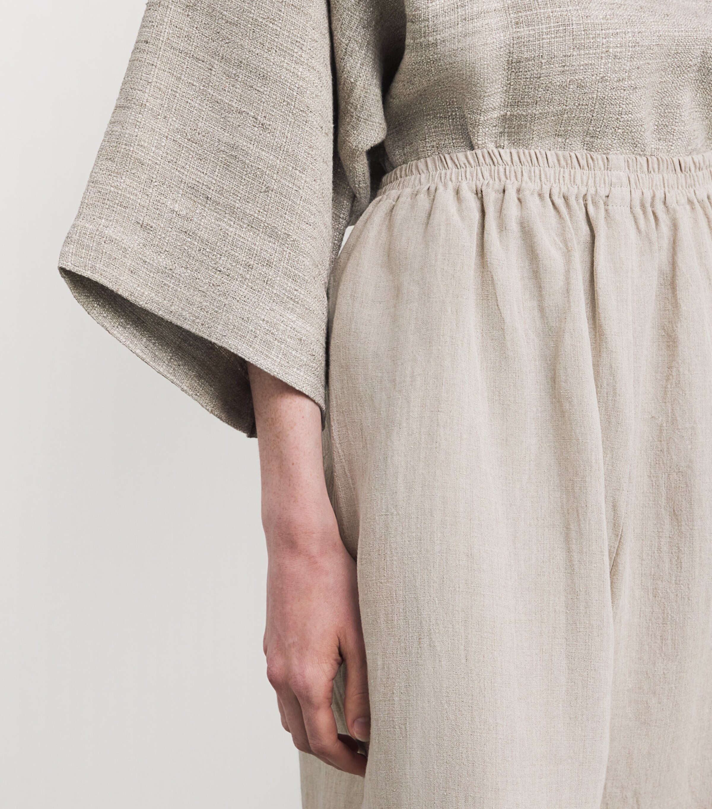 Eskandar Linen Japanese Trousers Harrods LT