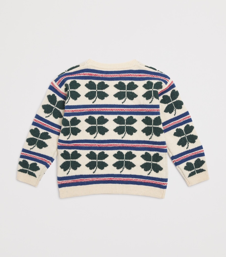 Wool-Blend Billi Sweater (5-10 Years) S00079 CLOVER Image 2