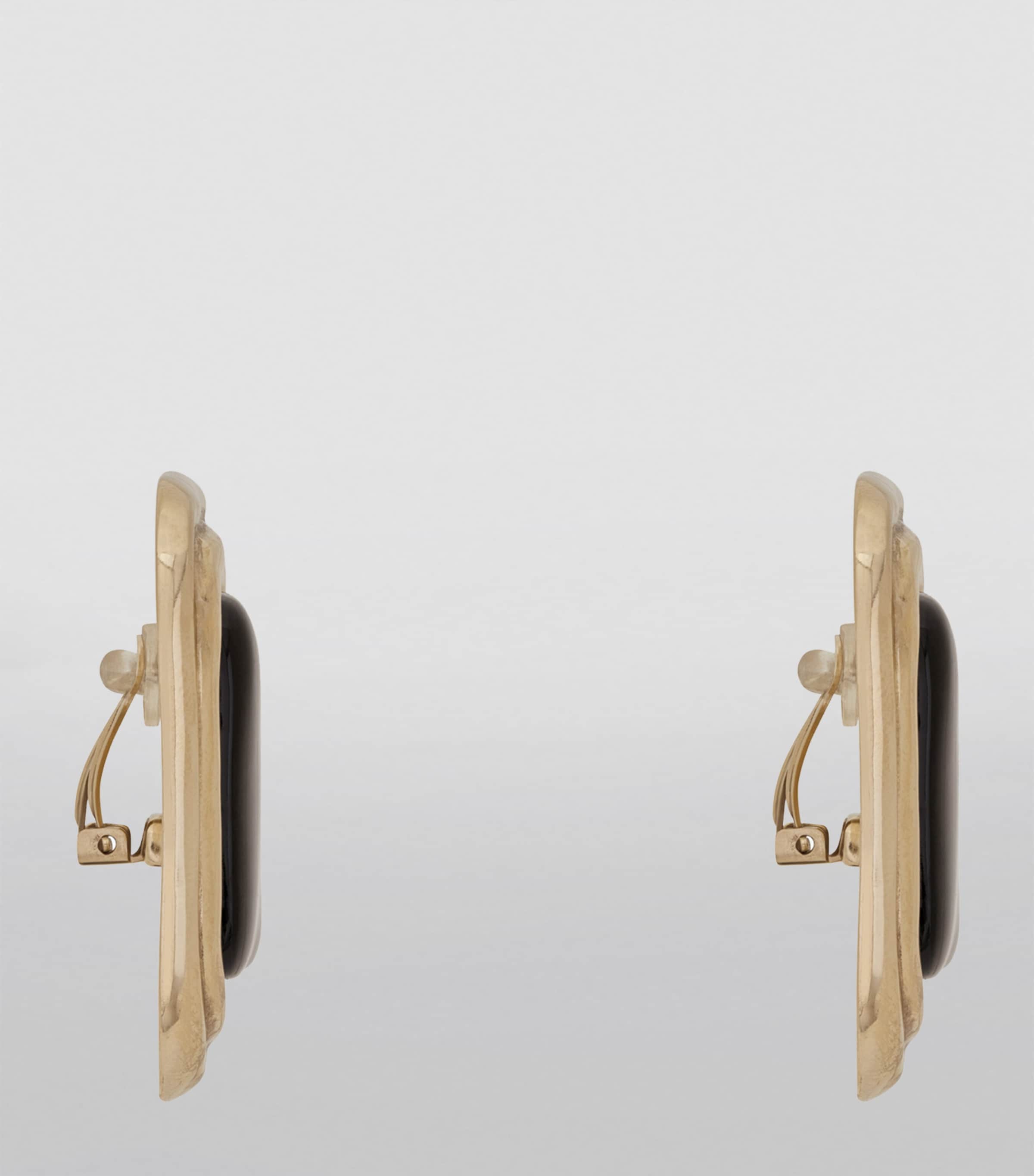 Cabochon Clip-On Earrings 1056 Image 4