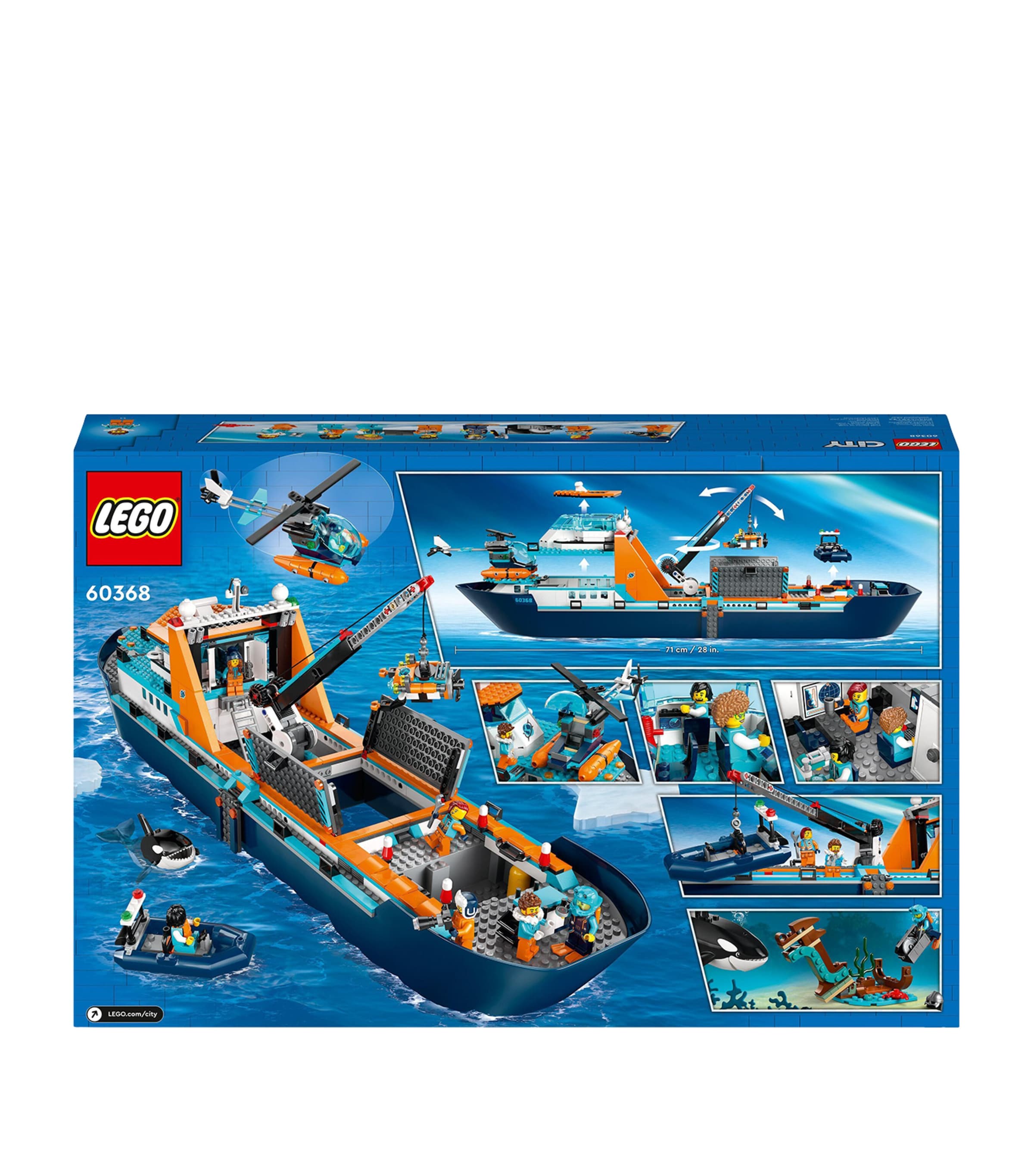 Lego Arctic Explorer Ship City Set 60368 Image 3