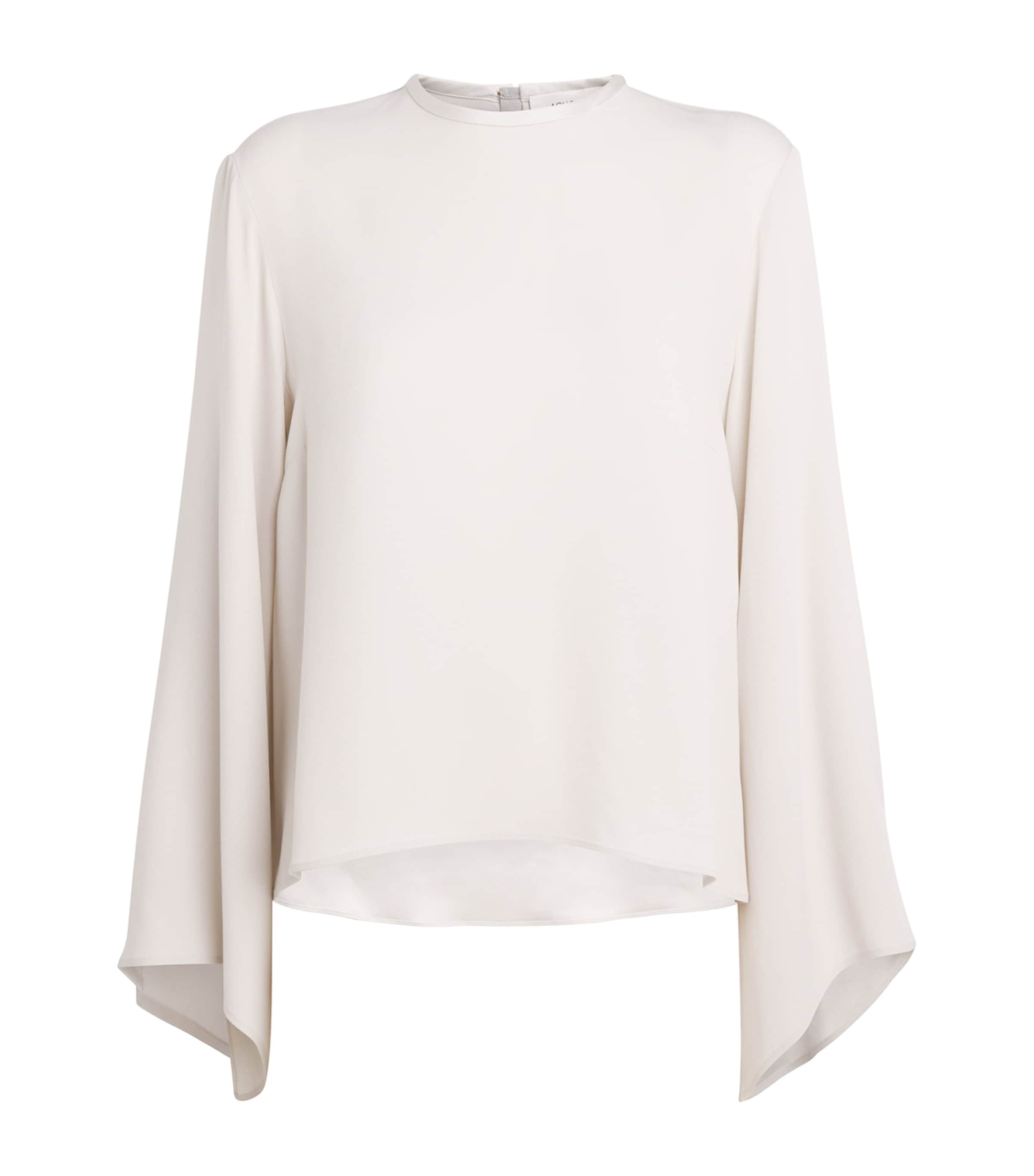 Draped-Sleeve Blouse N23 Image 1