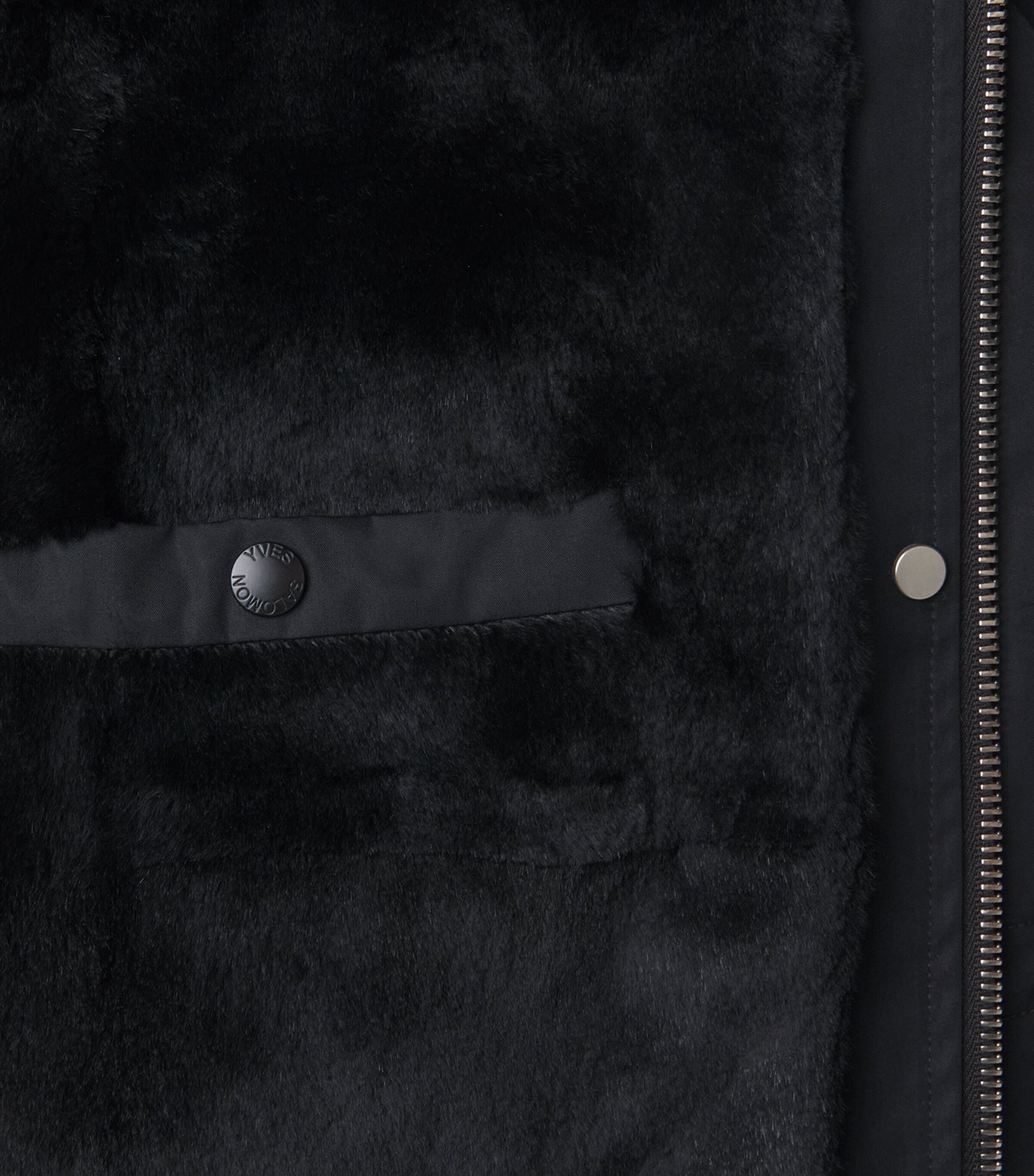 Yves Salomon Womens Waterproof Fur-Trim Parka Coat Image 5