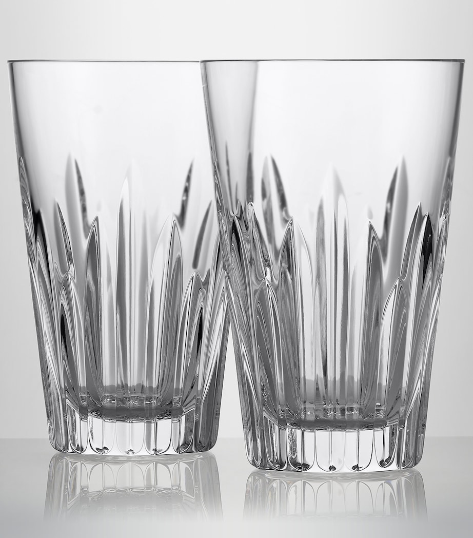 Set of 2 Mastercraft Heritage Eileen Highball Glasses (350ml) CLEAR Image 5