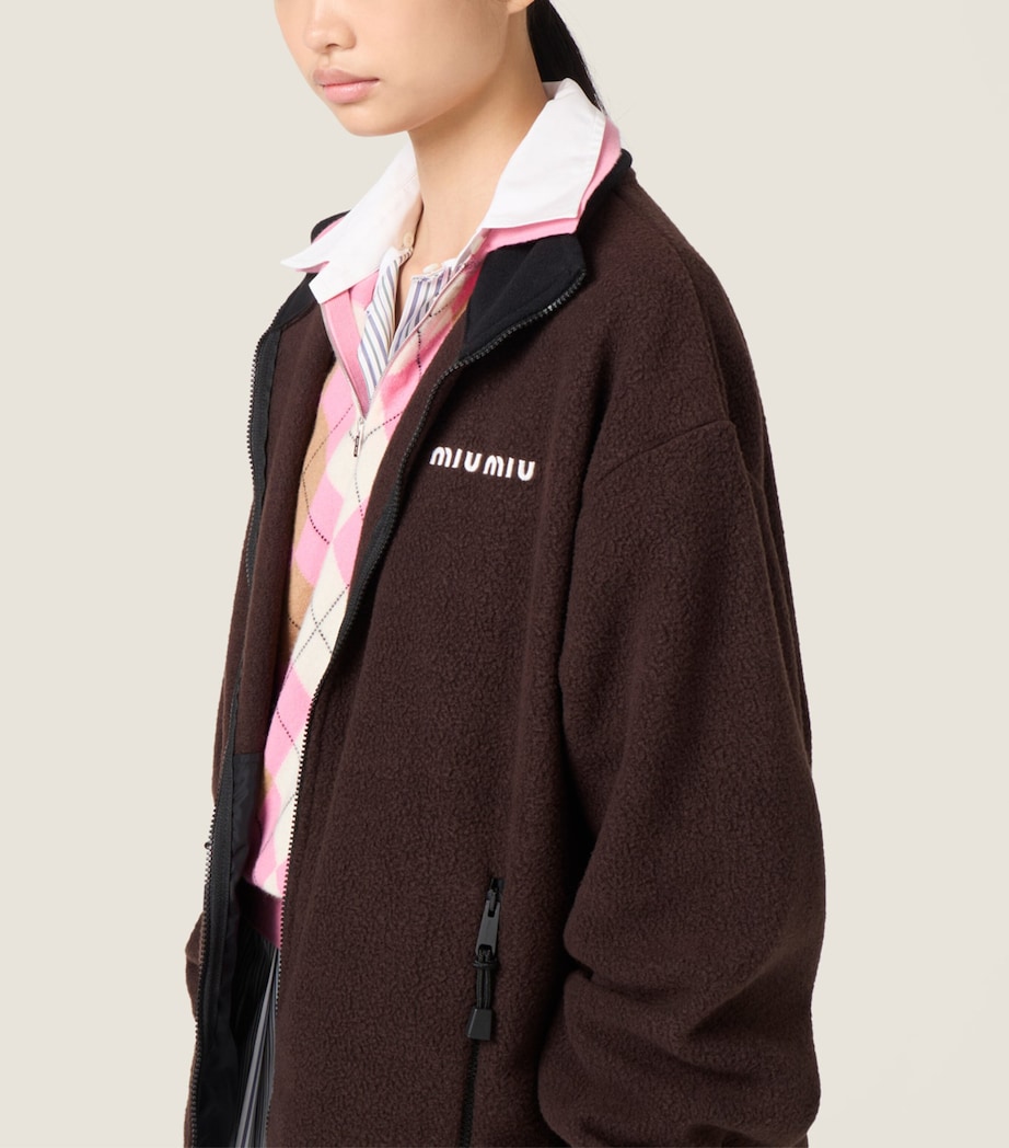 Fleece Zip-Up Jacket F0192 Image 4