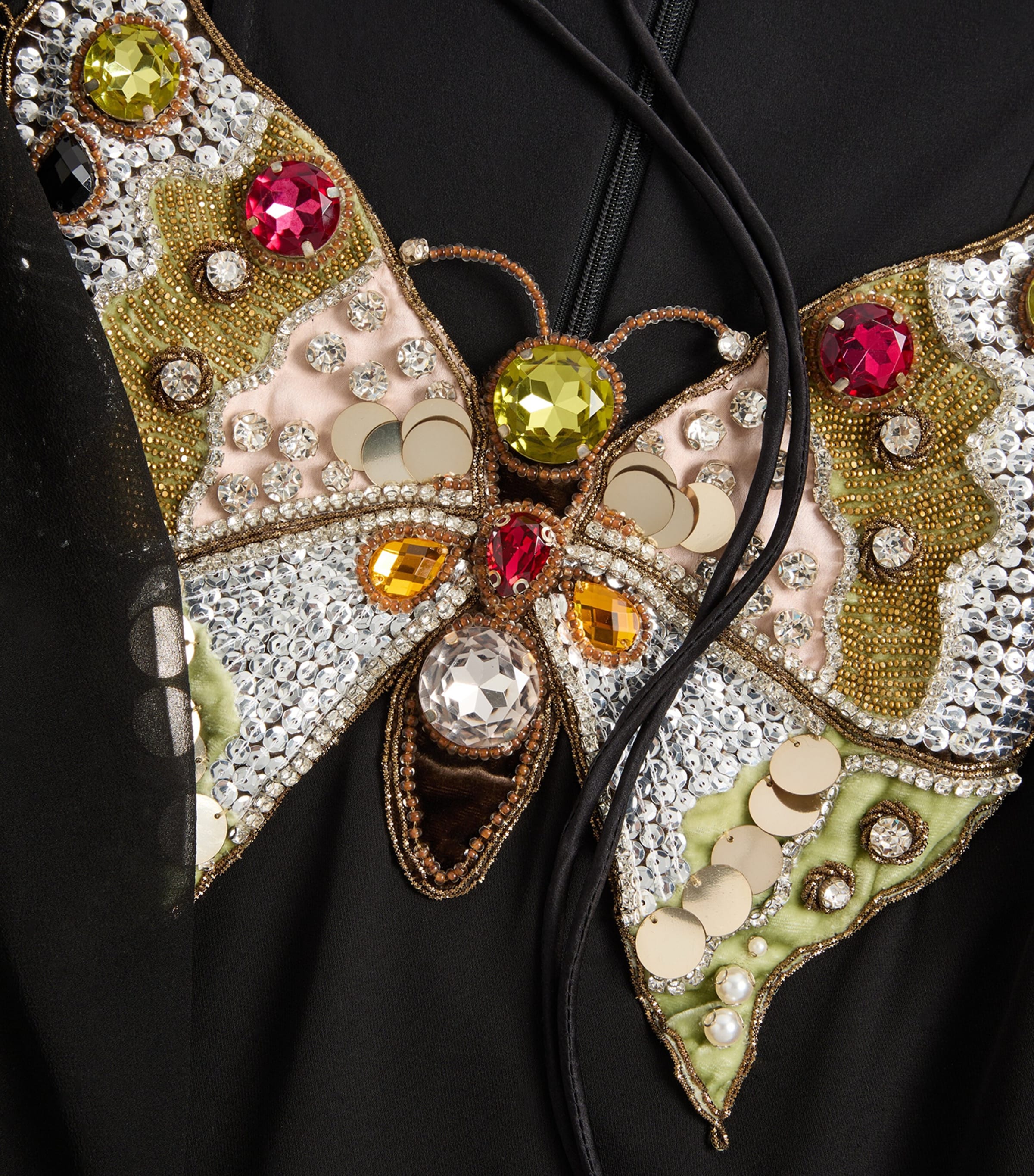 Embellished Georgette Gown K92 Image 7