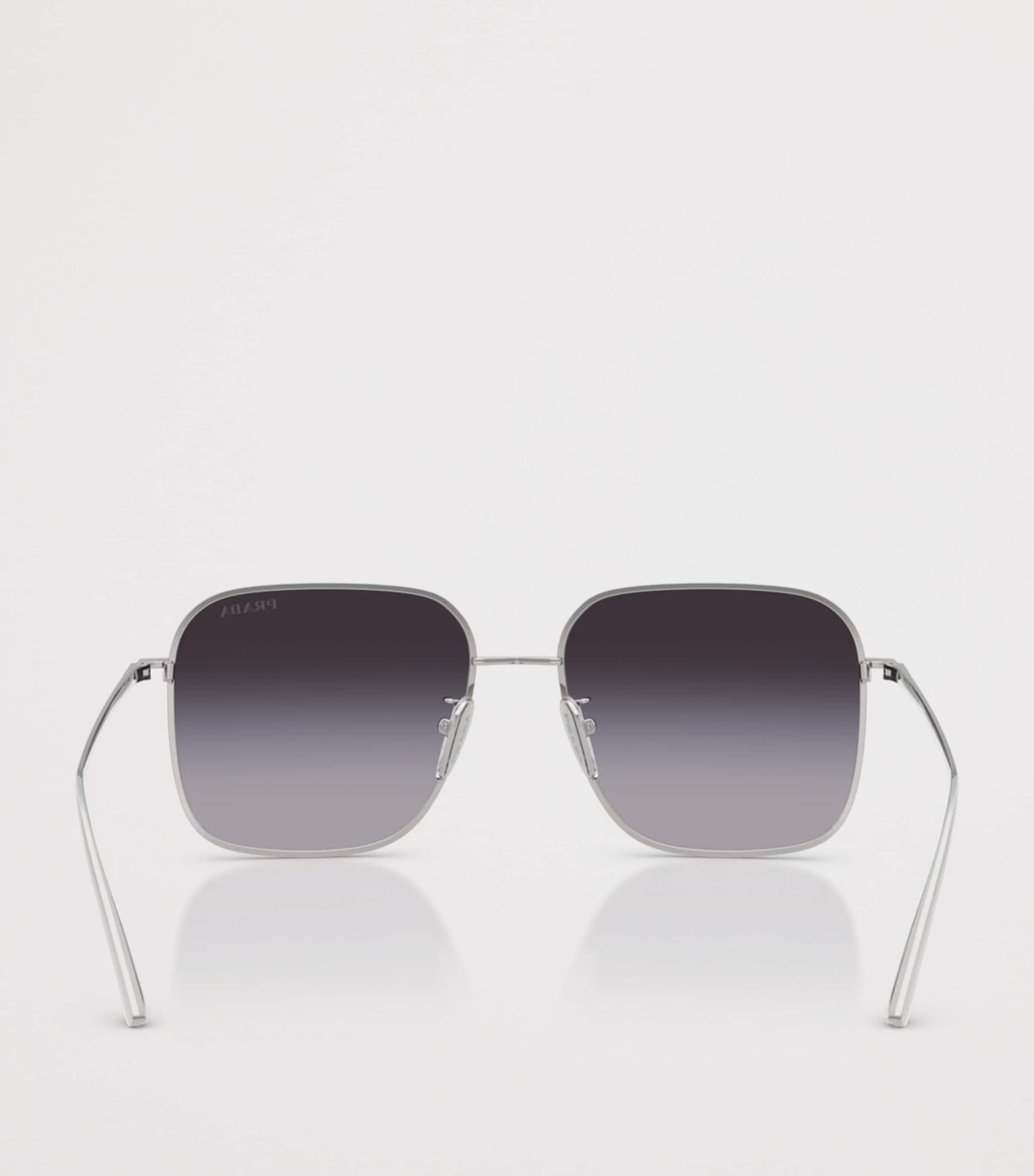 Metal Square Sunglasses 1BC90A Image 4