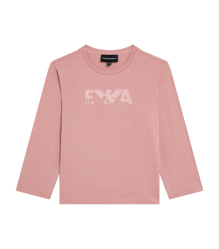Logo Sweatshirt (4-14 Years) UA300LILAS Image 1