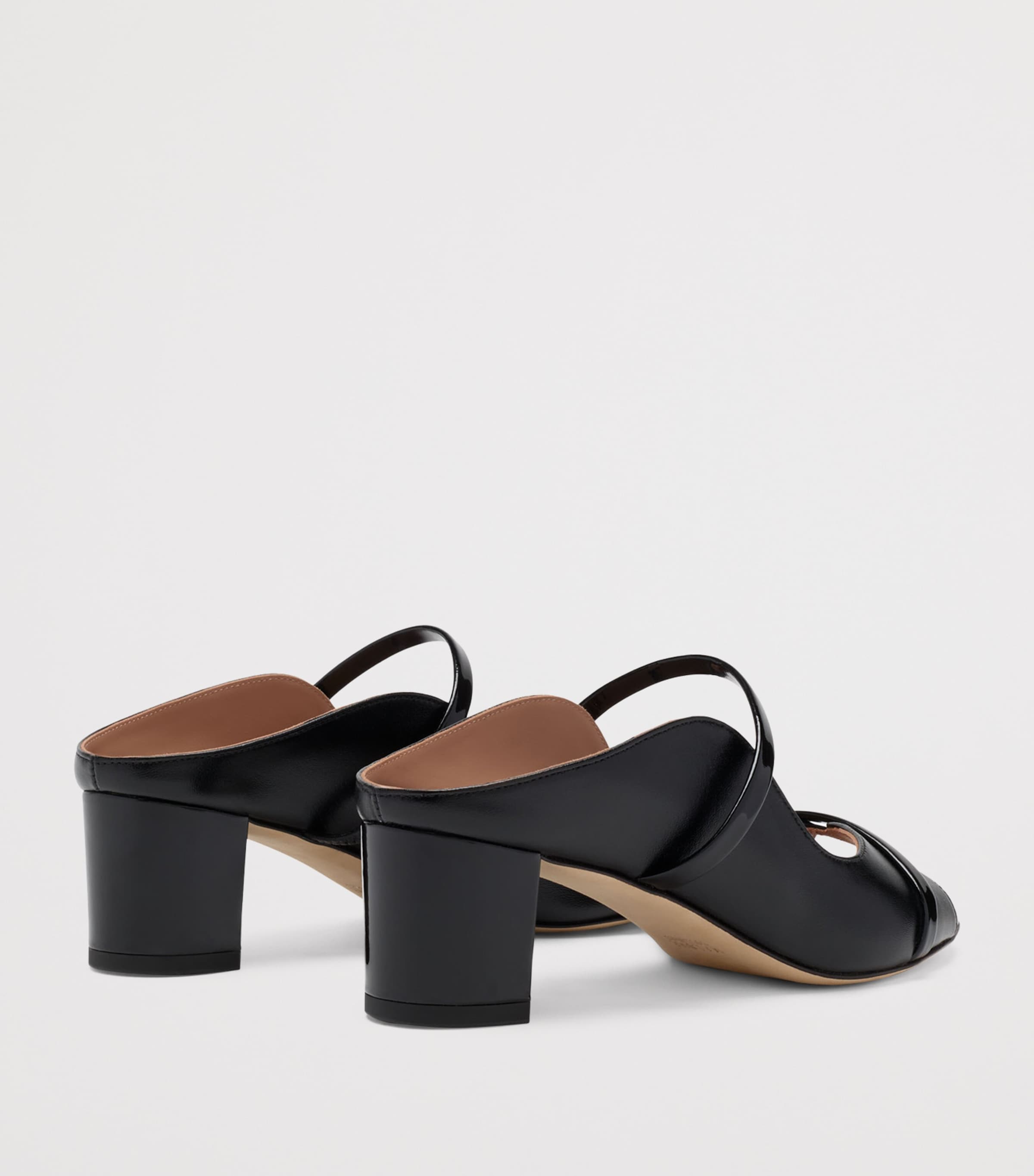 Malone Souliers Nappa Leather Norah Heeled Sandals 45 Black Image 4
