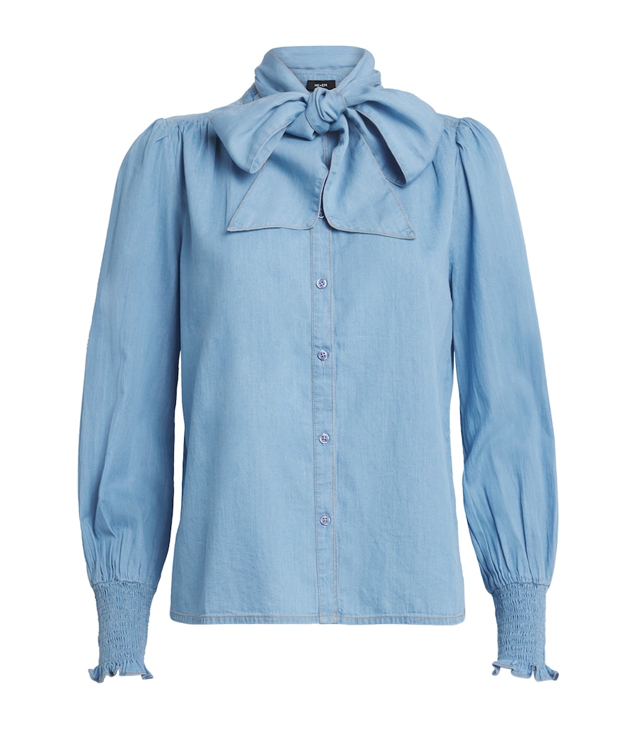Cotton Chambray Blouse CHAMBRAY BLUE Image 1