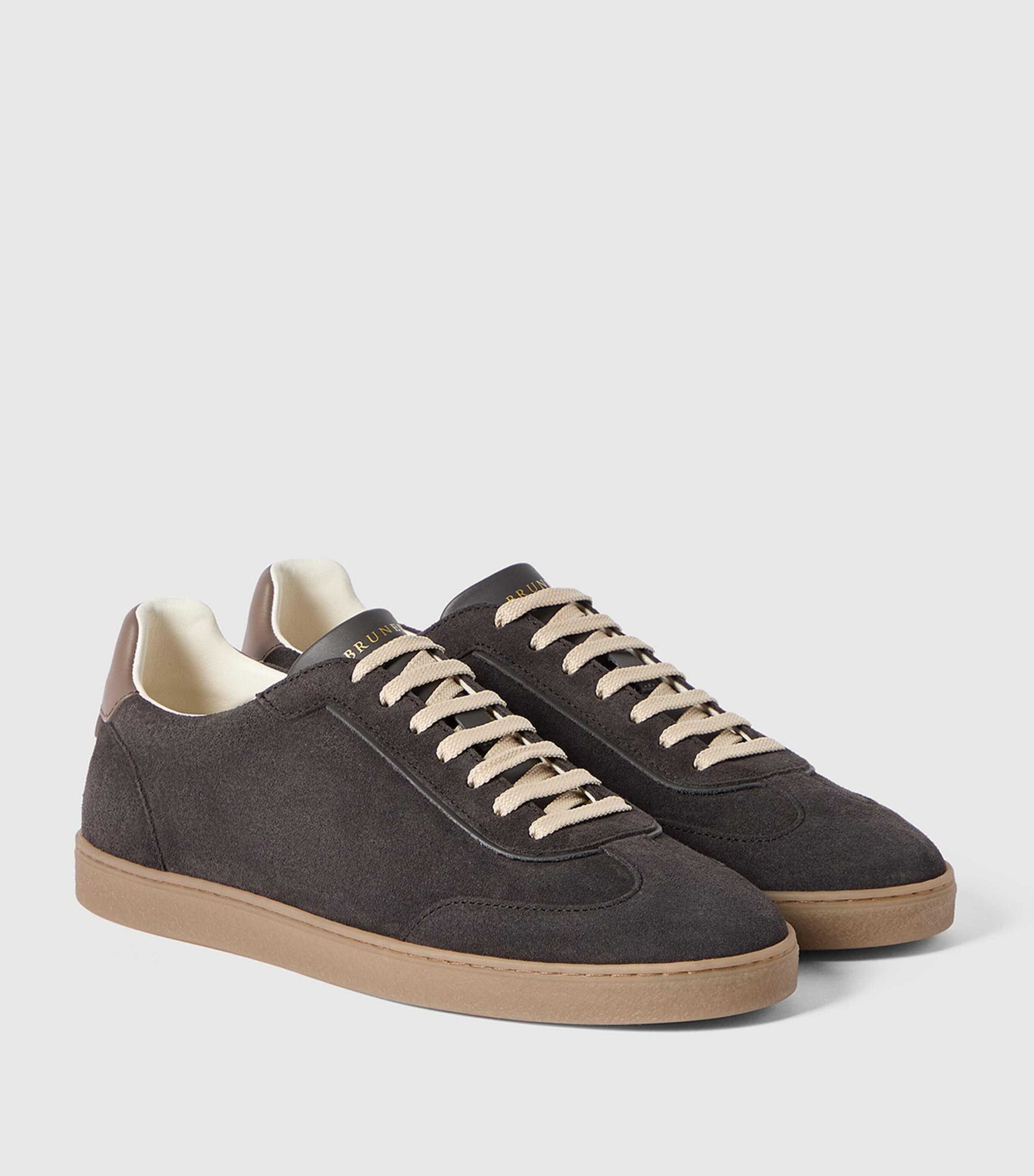 Brunello Cucinelli Suede Low-Top Sneakers Image 5