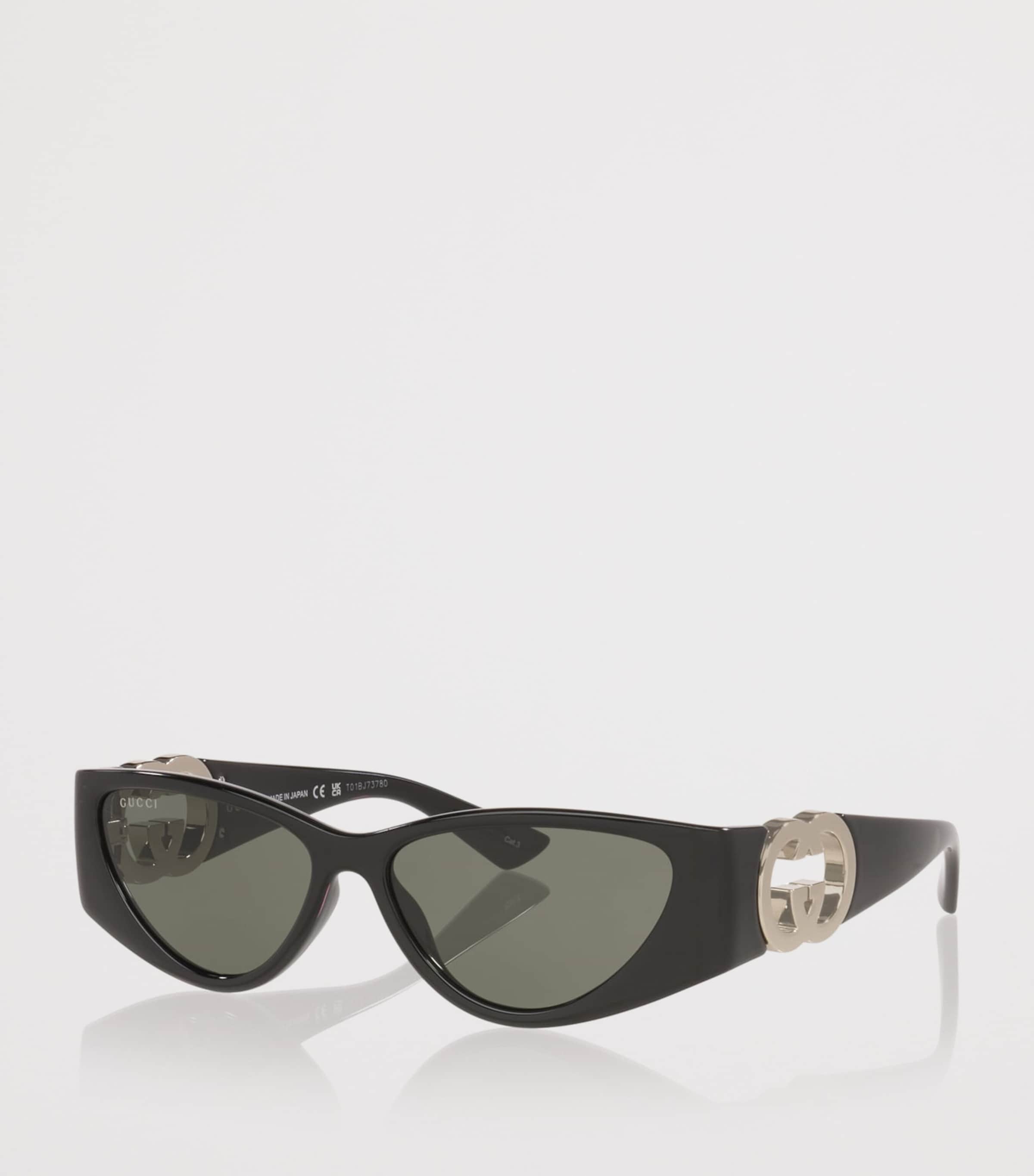 Gucci Injected GG1824S Sunglasses Black Image 2