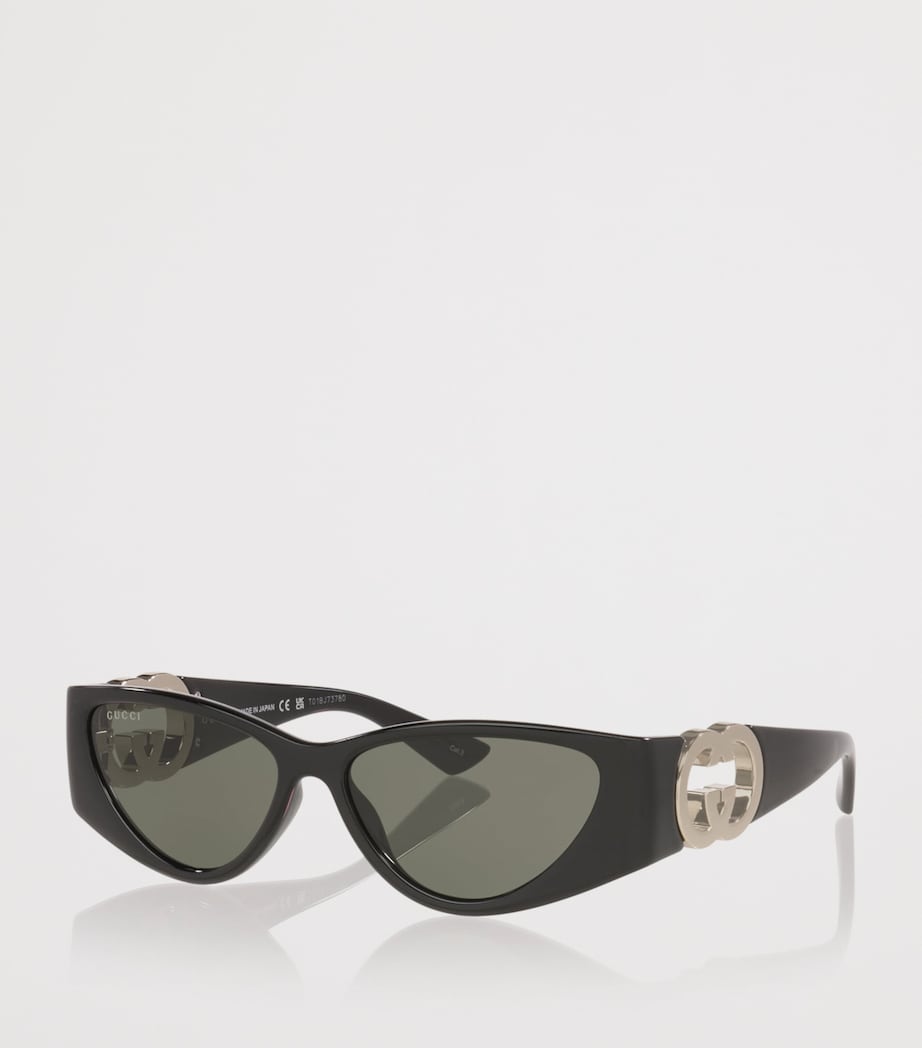 Gucci Injected GG1824S Sunglasses Black Image 2