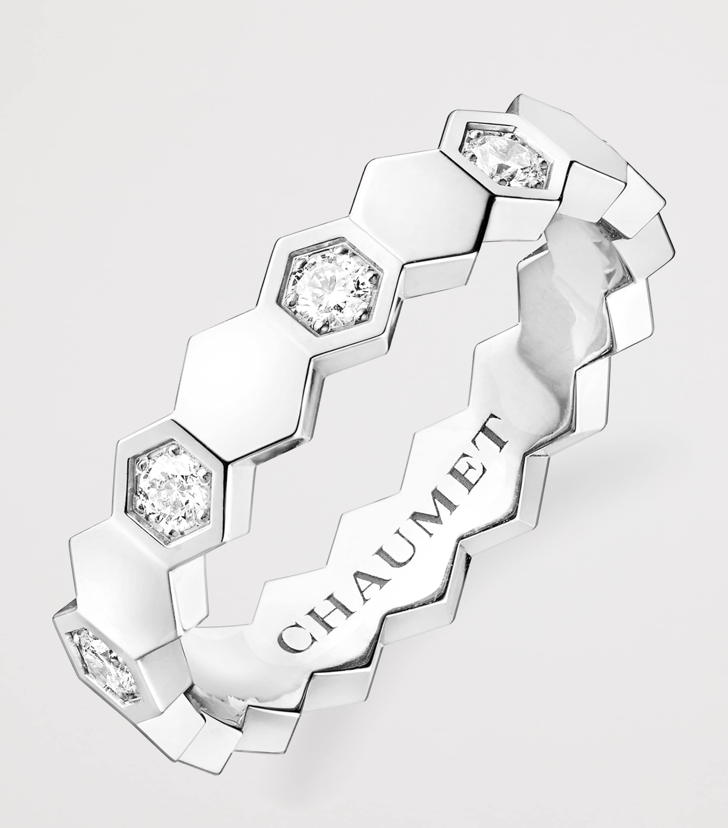 Chaumet White Gold and Diamond Bee de Chaumet Ring White Gold Image 2