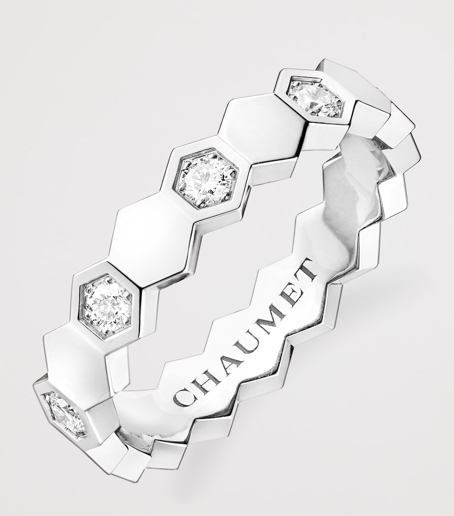 Chaumet White Gold and Diamond Bee de Chaumet Ring White Gold Image 2