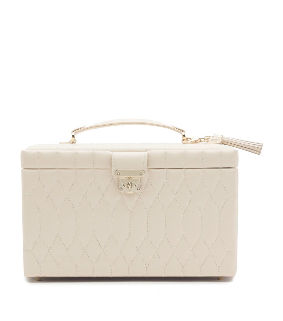 Caroline Jewellery Case IVORY Image 1