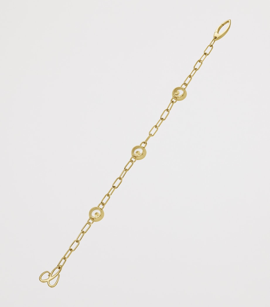 Yellow Gold and Diamond Happy Diamonds Icons Bracelet 18K YELLOW GOLD Image 3