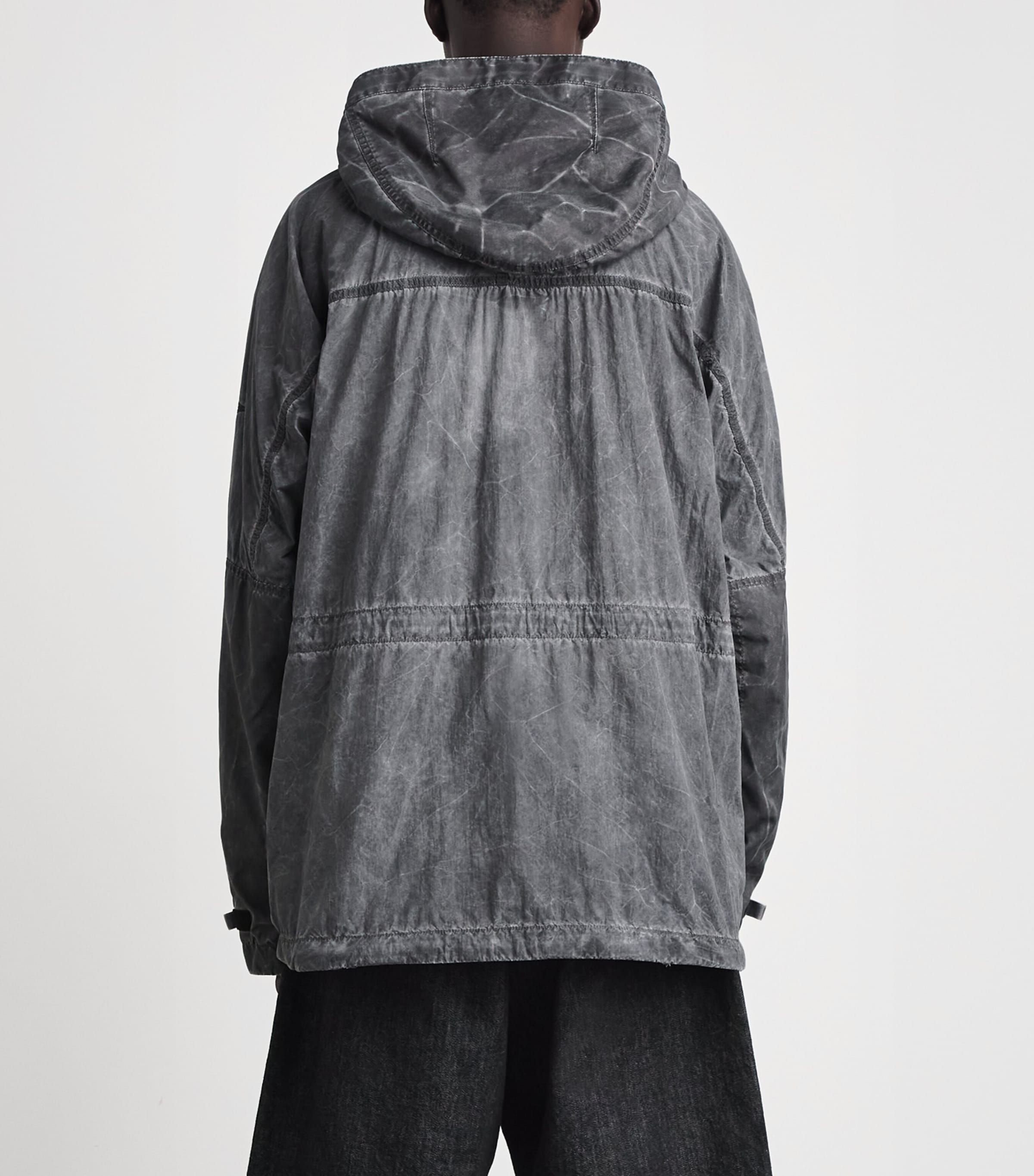 Stone Island Mens Smerigliato Nylon Overshirt Image 5