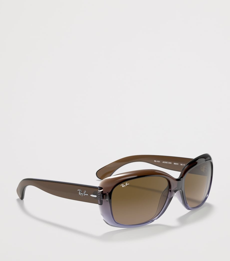 Ray-Ban Jackie Ohh Butterfly Sunglasses Brown Image 6