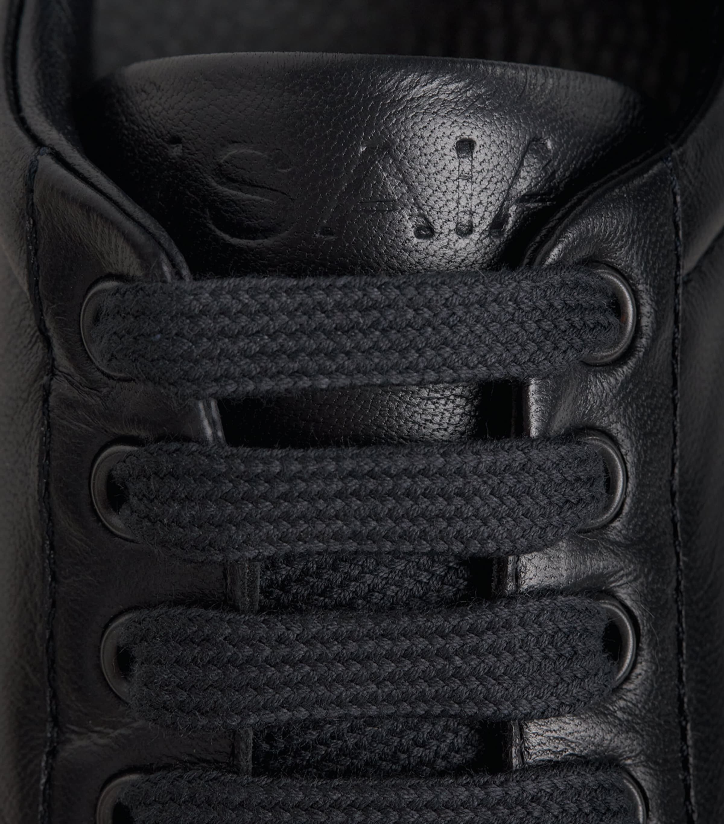 Isaia Leather Sneakers Image 7