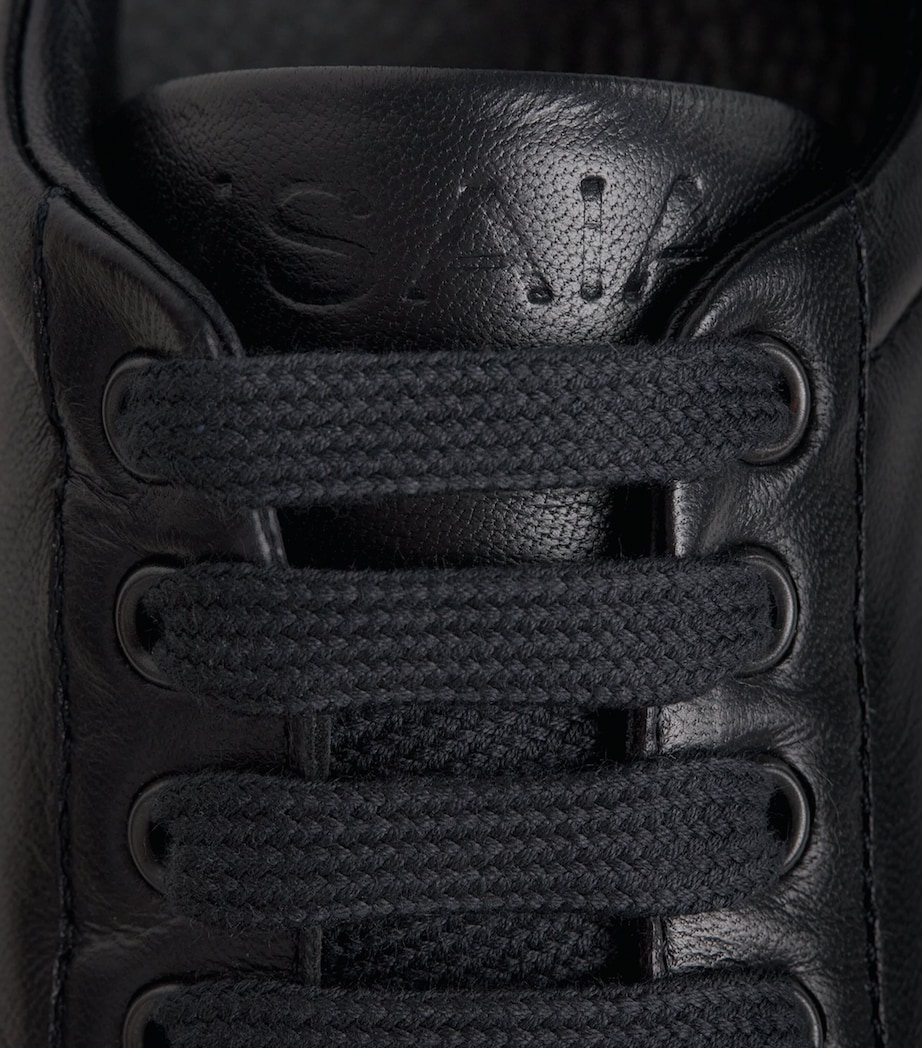 Isaia Leather Sneakers Image 7