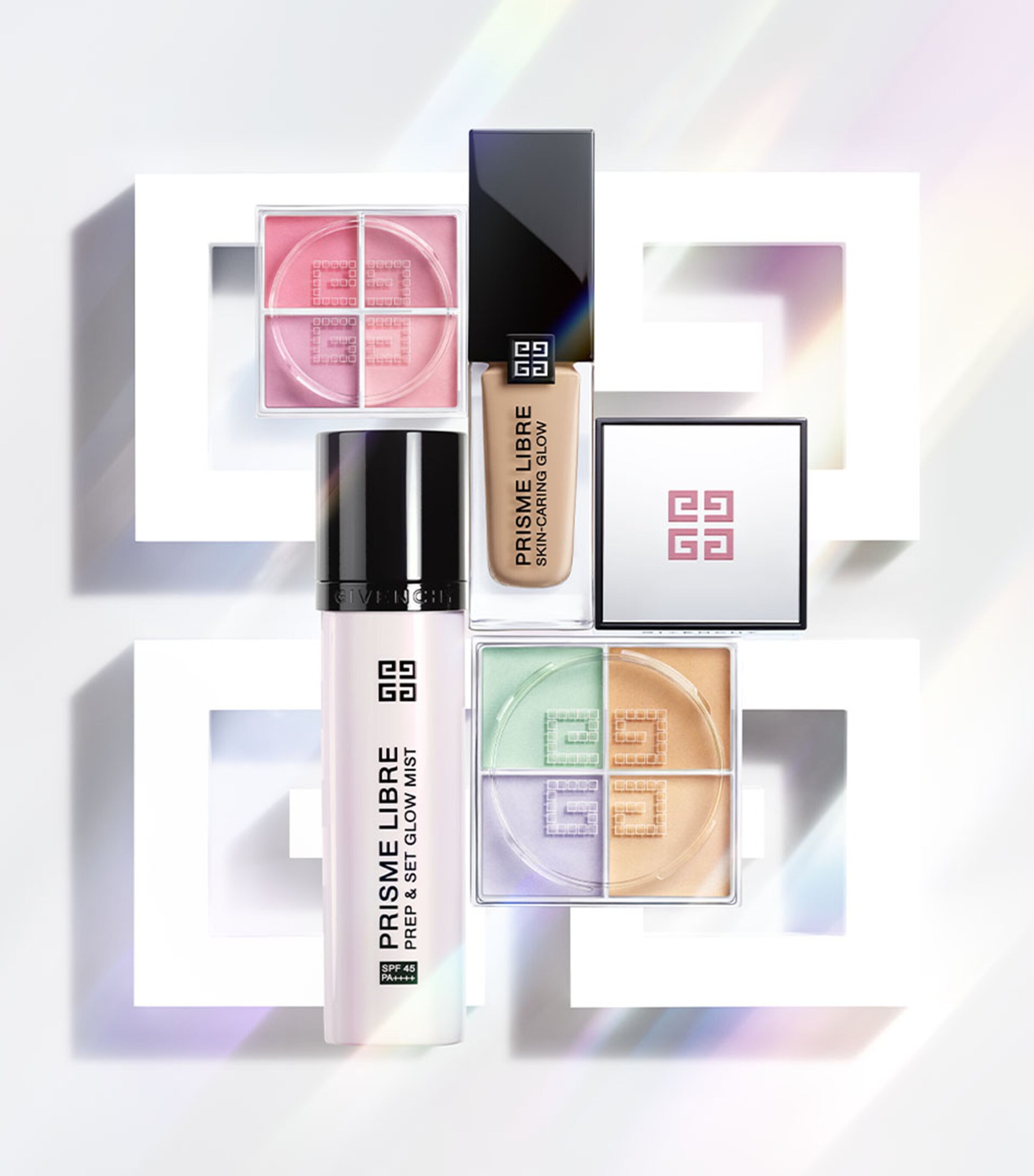 GIVENCHY PRISME LIBRE セット Givenchy Prisme Libre Prep & Set Glow Mist (70ml) | Harrods US