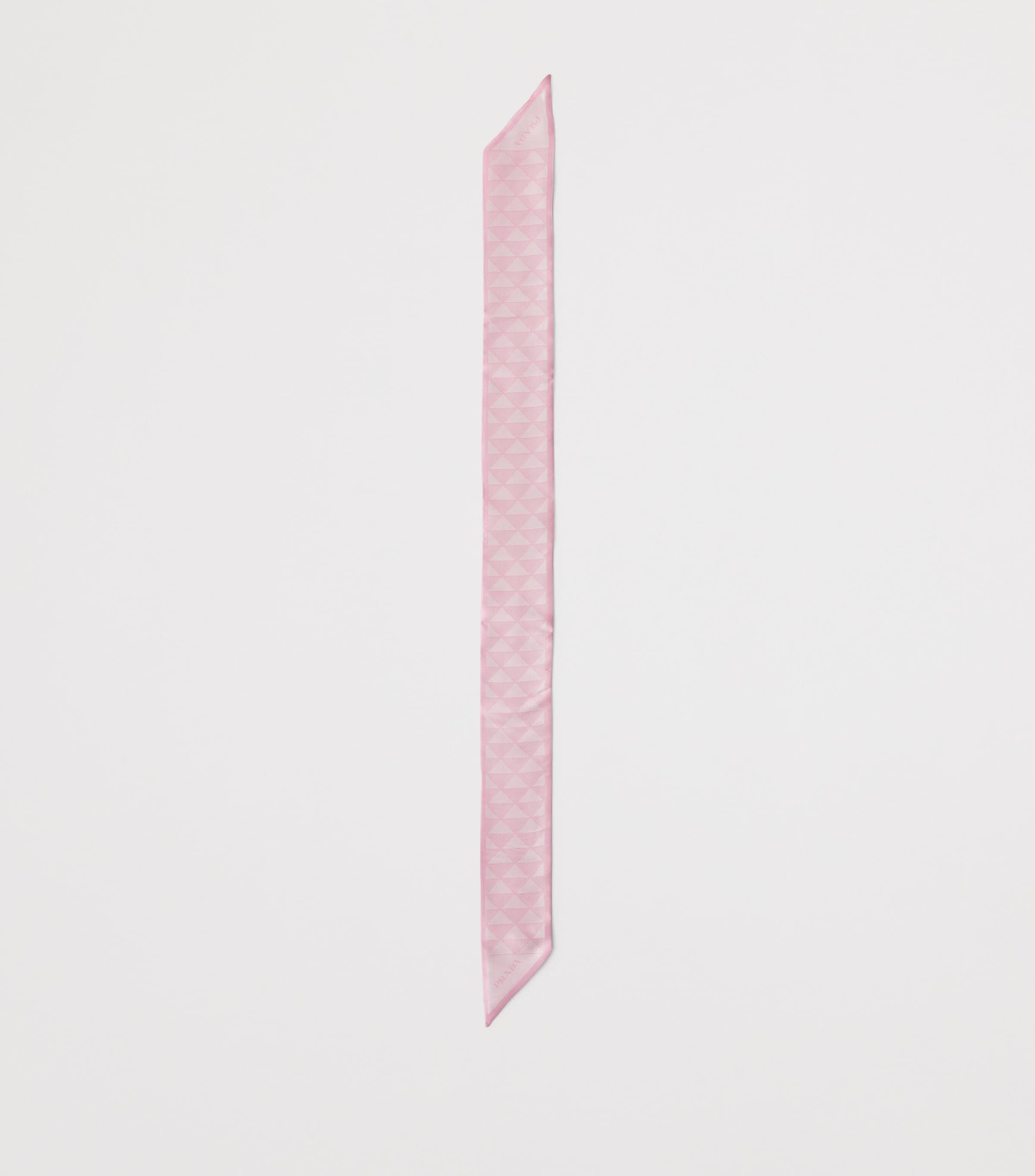 Prada Silk Symbole Jacquard Necktie Image 3