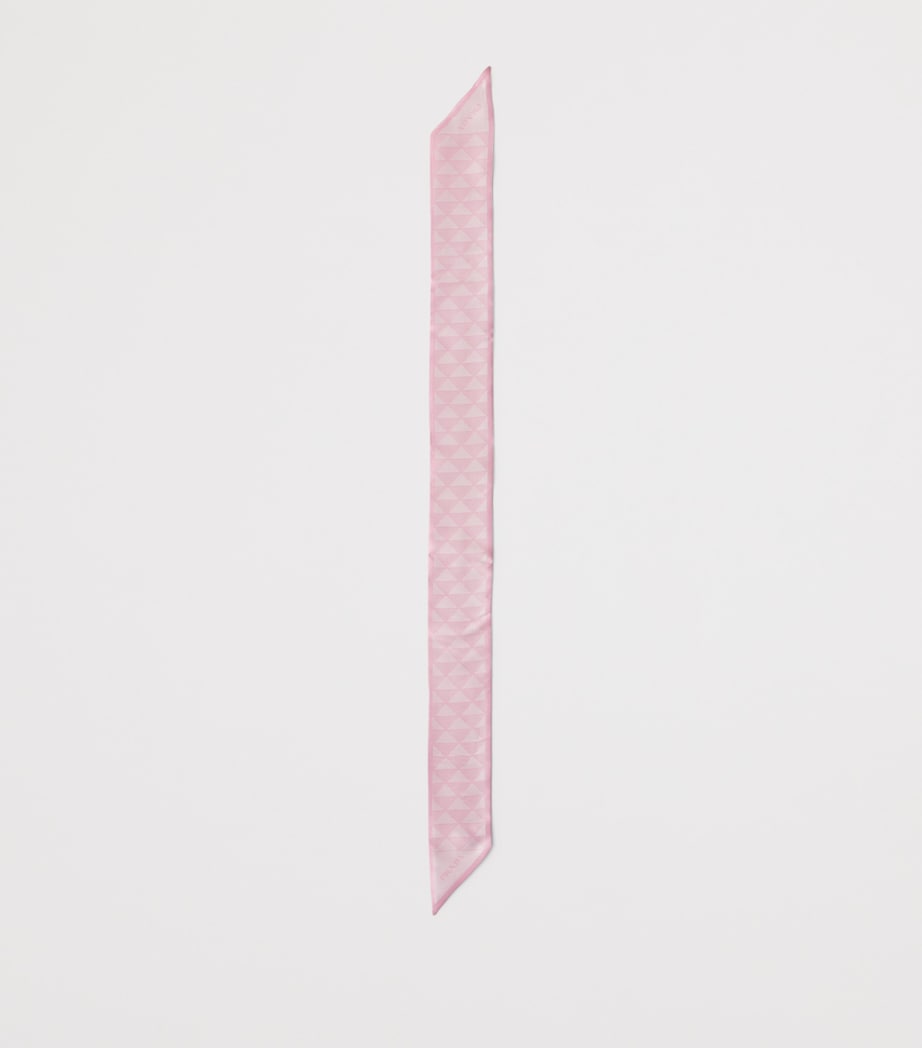 Prada Silk Symbole Jacquard Necktie Image 3