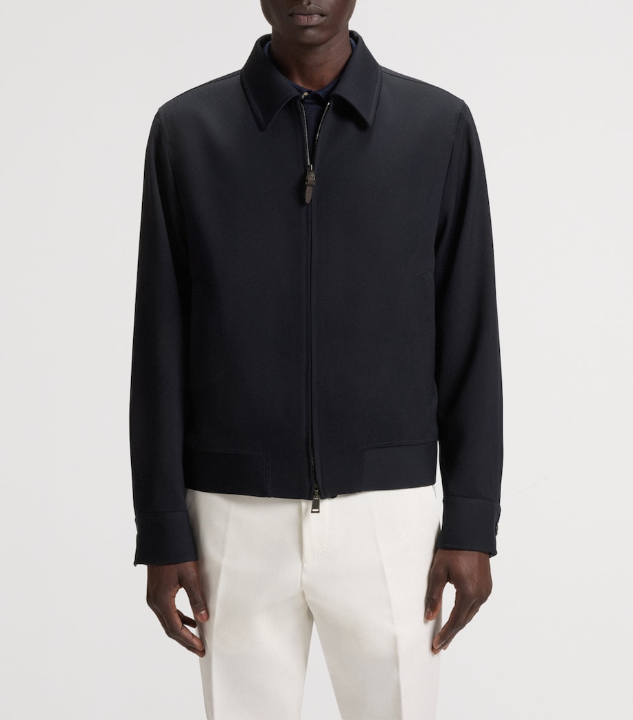 Virgin Wool Water-Repellent Jacket 404 Image 2